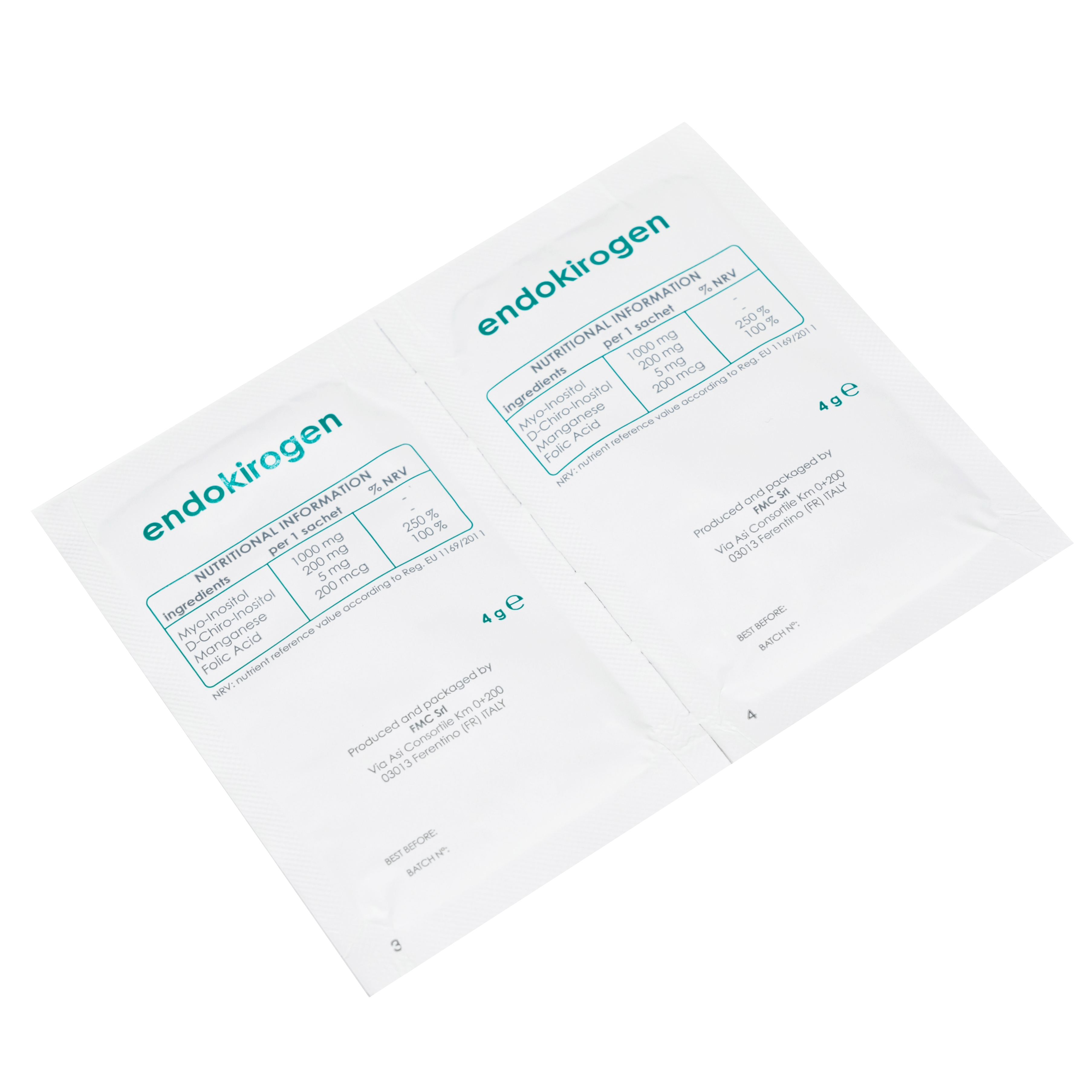 Hình ảnh Bột uống Endokirogen 4g Nutrilinea bổ sung inositol, hỗ trợ sức khỏe cho phụ nữ trước khi mang thai (30 gói)