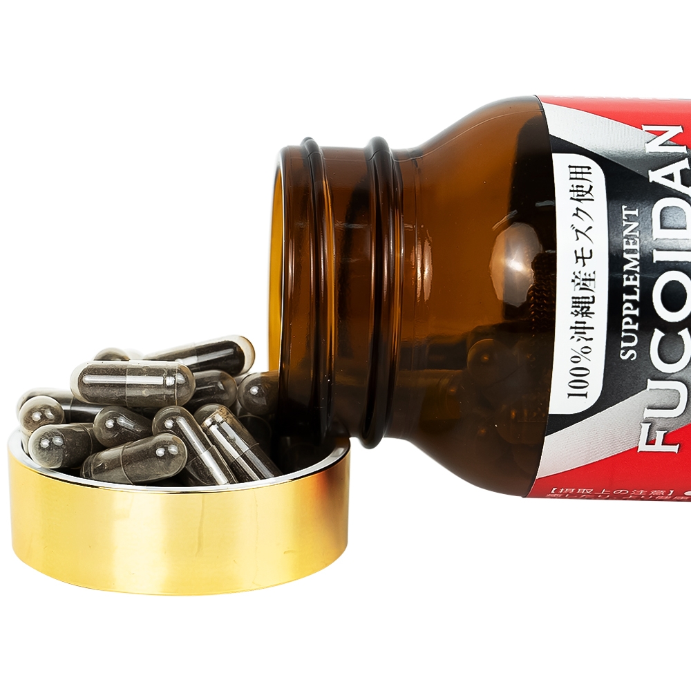 Hình ảnh Viên nang tảo Mozuku Fucoidan Nozomi chống oxy hóa, hỗ trợ tăng cường miễn dịch (150 viên)