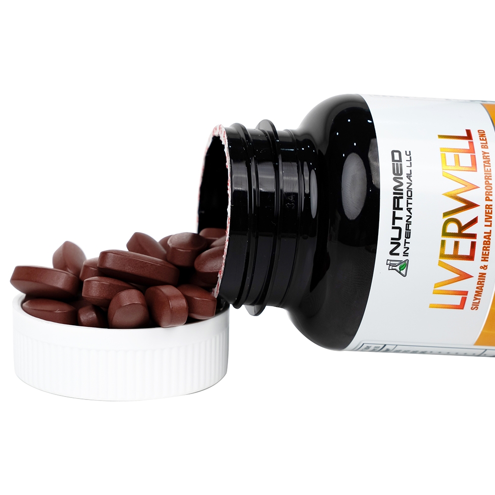Hình ảnh Viên uống Liverwell Nutrimed hỗ trợ giải độc gan giúp hỗ trợ giải độc gan, bảo vệ tế bào gan (60 viên)