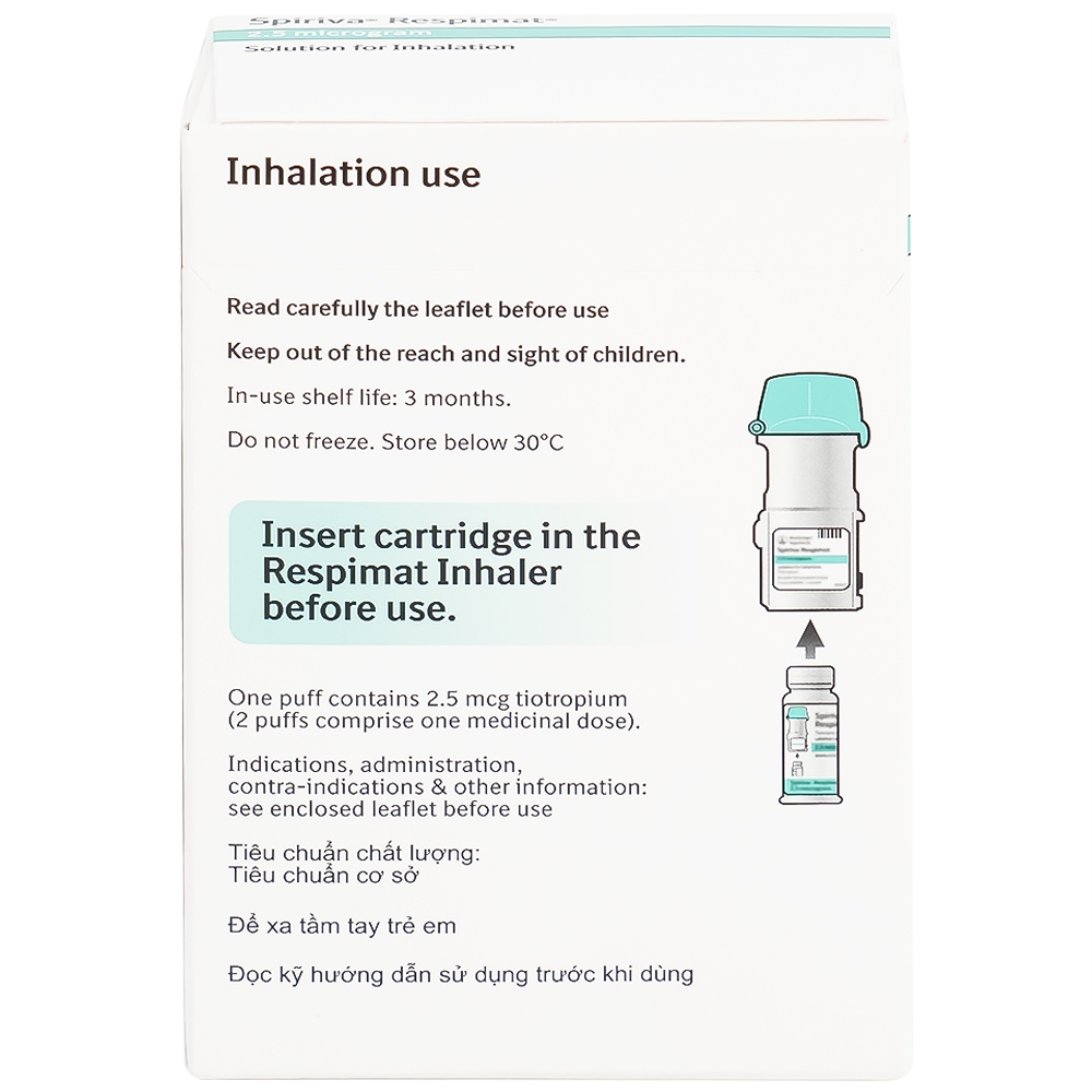 Hình ảnh Bình xịt Spiriva Respimat Boehringer điều trị viêm phế quản mạn (60 liều)