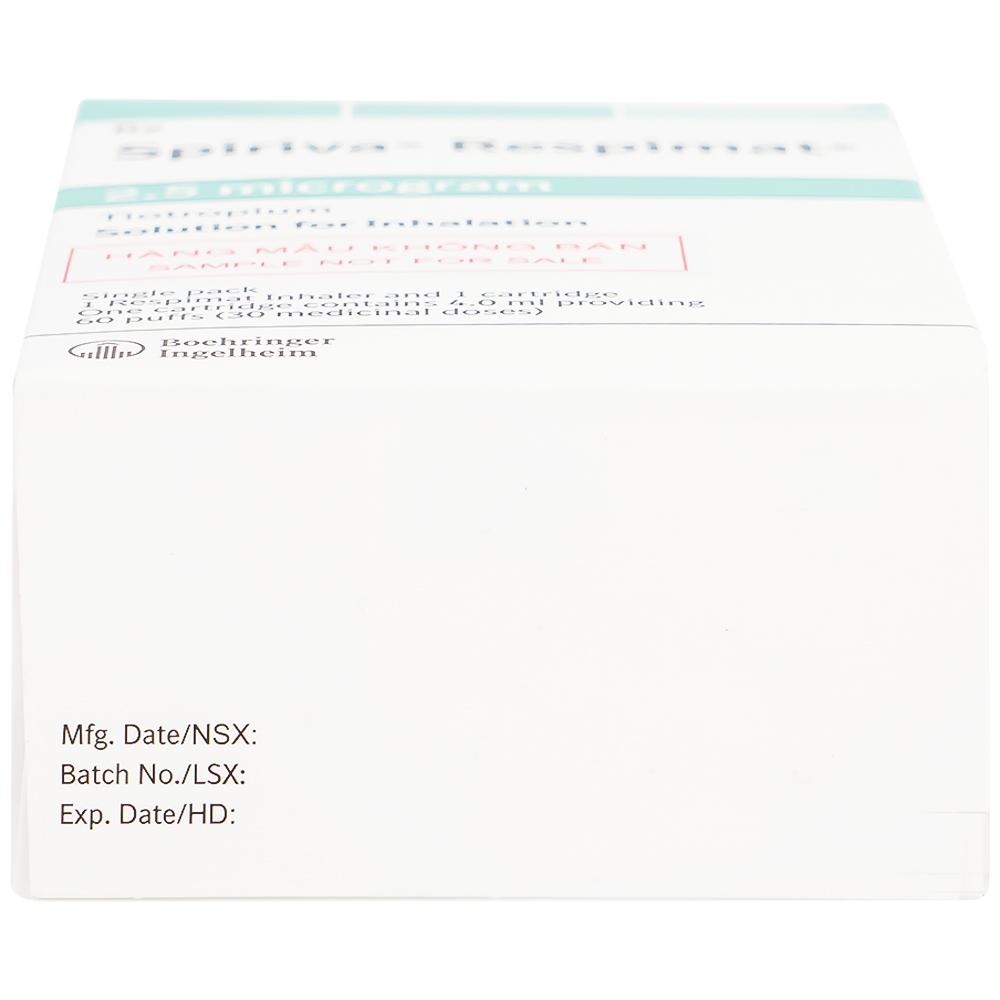 Hình ảnh Bình xịt Spiriva Respimat Boehringer điều trị viêm phế quản mạn (60 liều)