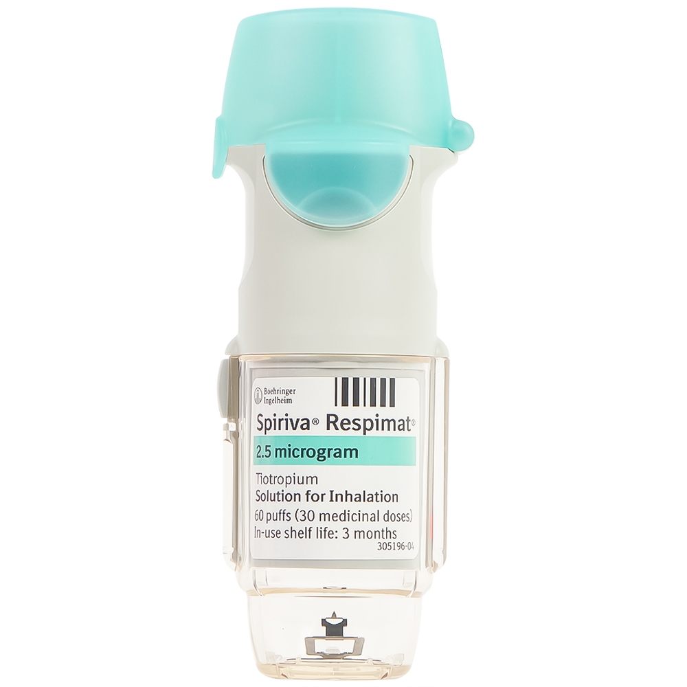 Hình ảnh Bình xịt Spiriva Respimat Boehringer điều trị viêm phế quản mạn (60 liều)