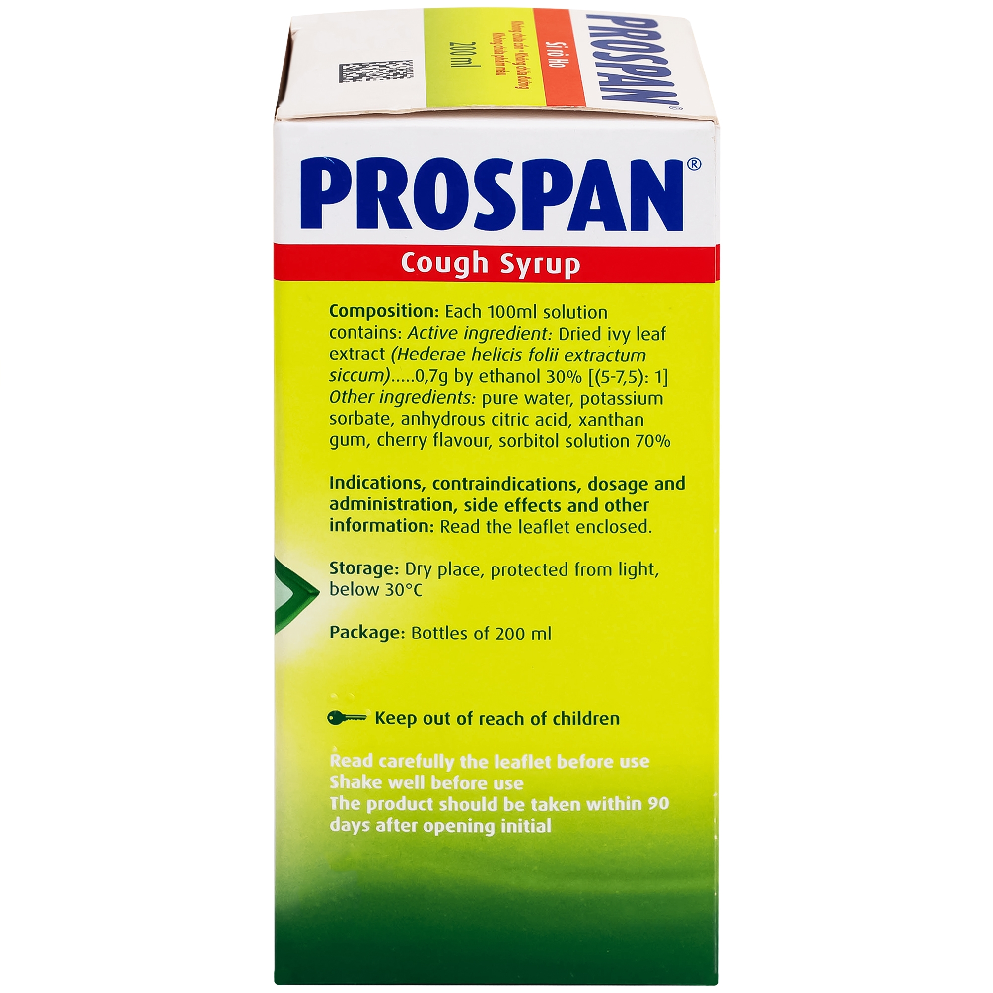 Hình ảnh Thuốc Prospan Engelhard điều trị triệu chứng trong các bệnh lý viêm phế quản mạn tính 200ml