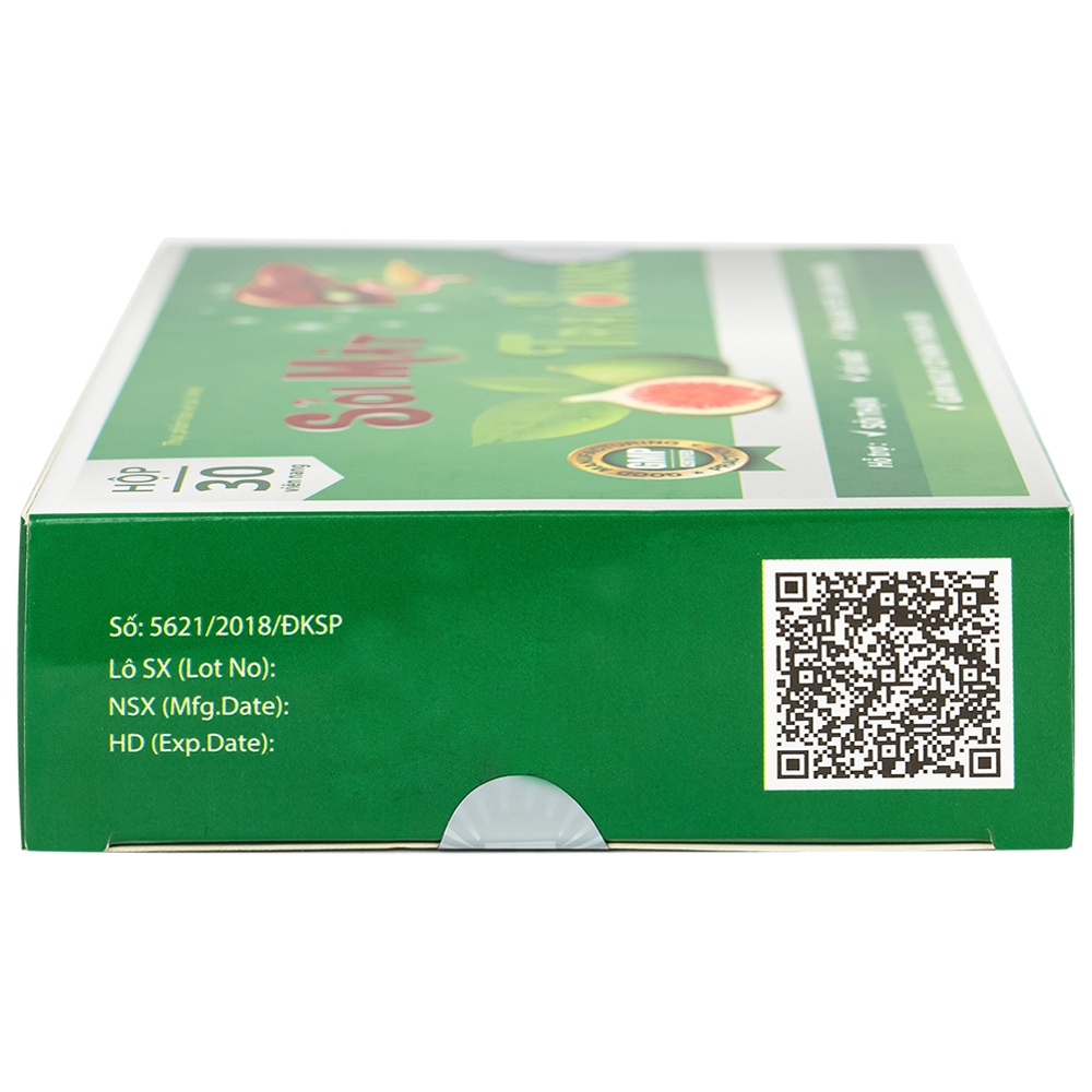 Hình ảnh Viên uống Sỏi Mật Trái Sung usmedical hỗ trợ lợi tiểu, tăng bài tiết lắng cặn sỏi (3 vỉ x 10 viên)