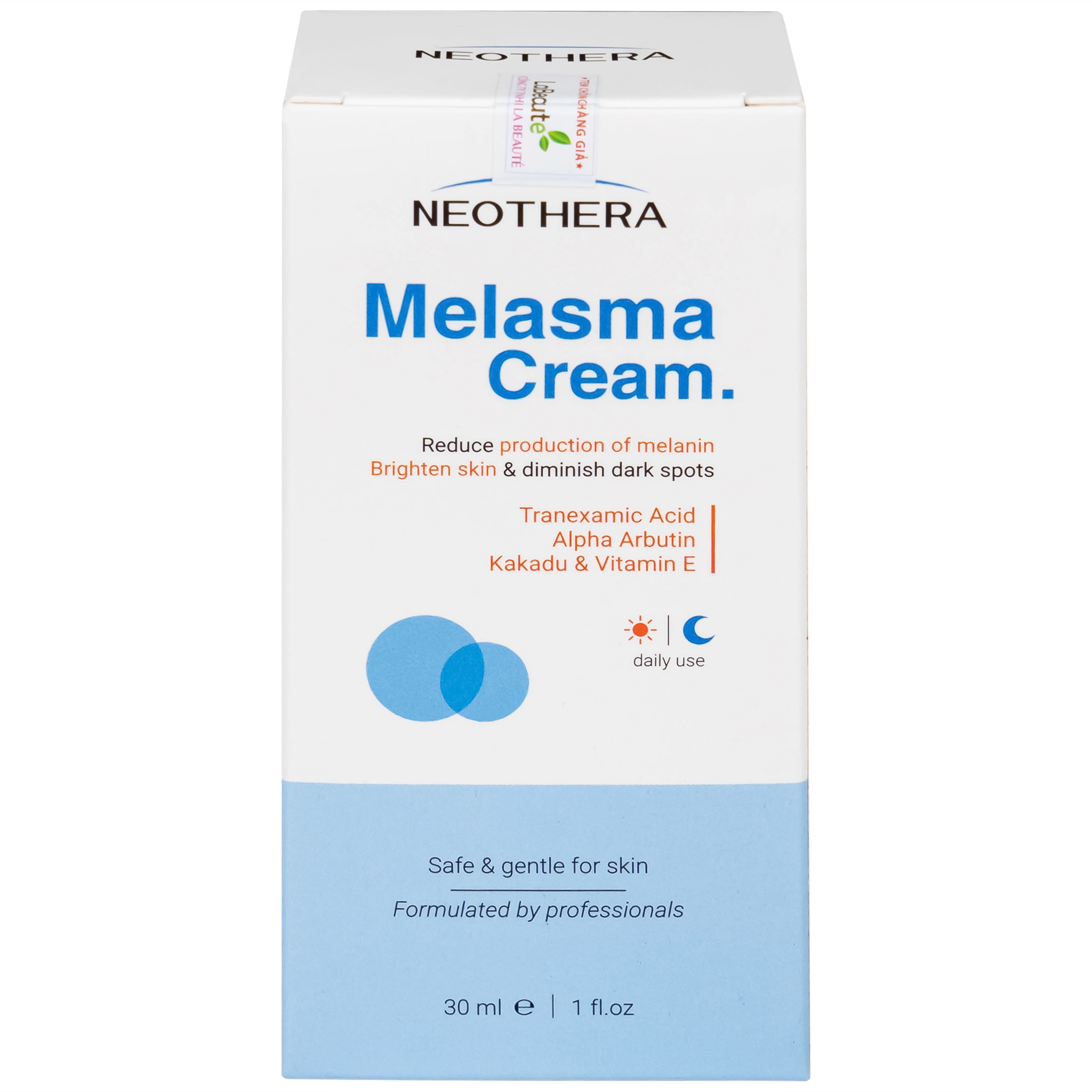 Hình ảnh Kem Melasma Cream Neothera giảm nám, tàn nhang (30ml)