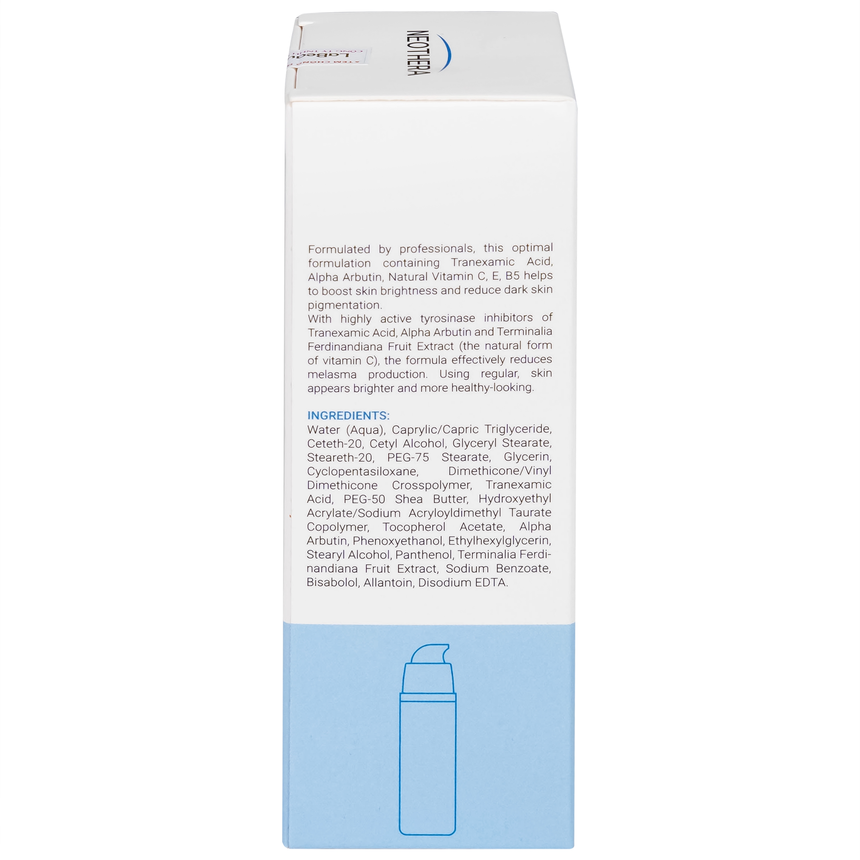 Hình ảnh Kem Melasma Cream Neothera giảm nám, tàn nhang (30ml)