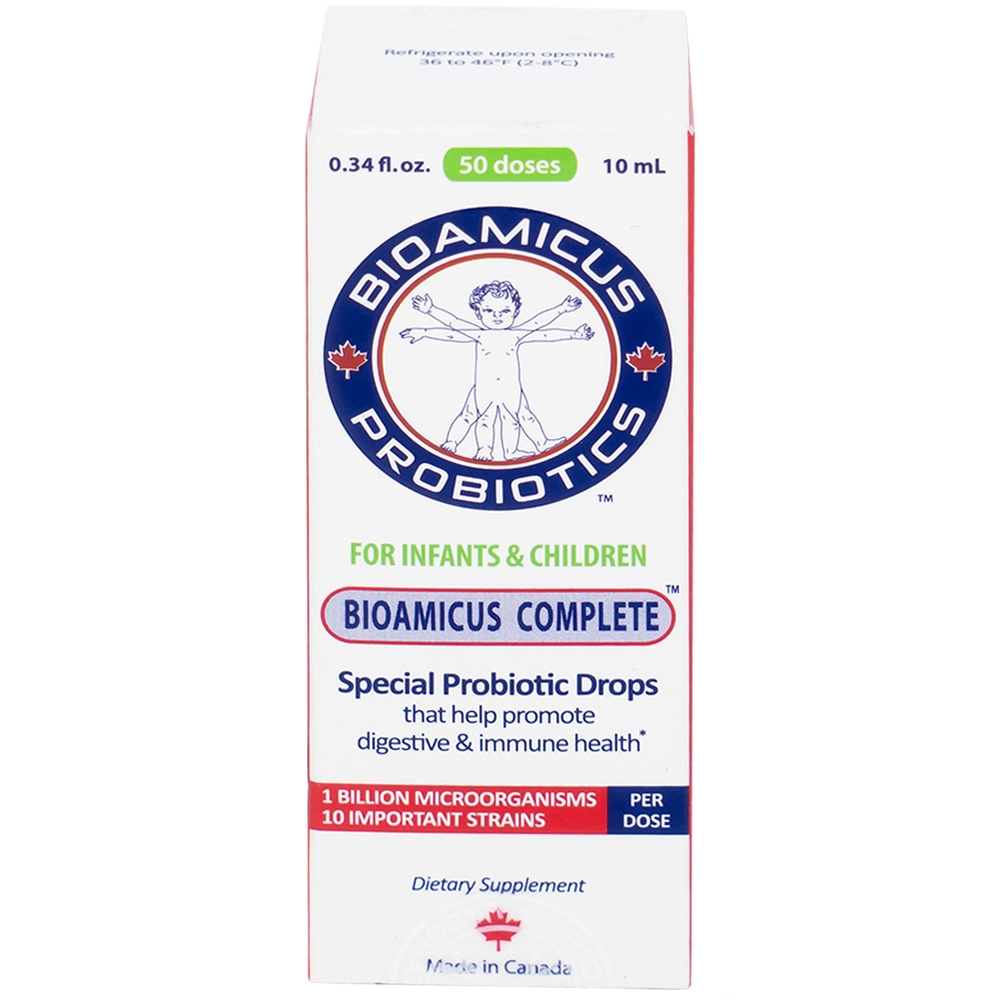 Hình ảnh Dung dịch Bioamicus Complete 10ml hỗ trợ cải thiện hệ vi sinh đường ruột, giảm rối loạn tiêu hóa (10ml)