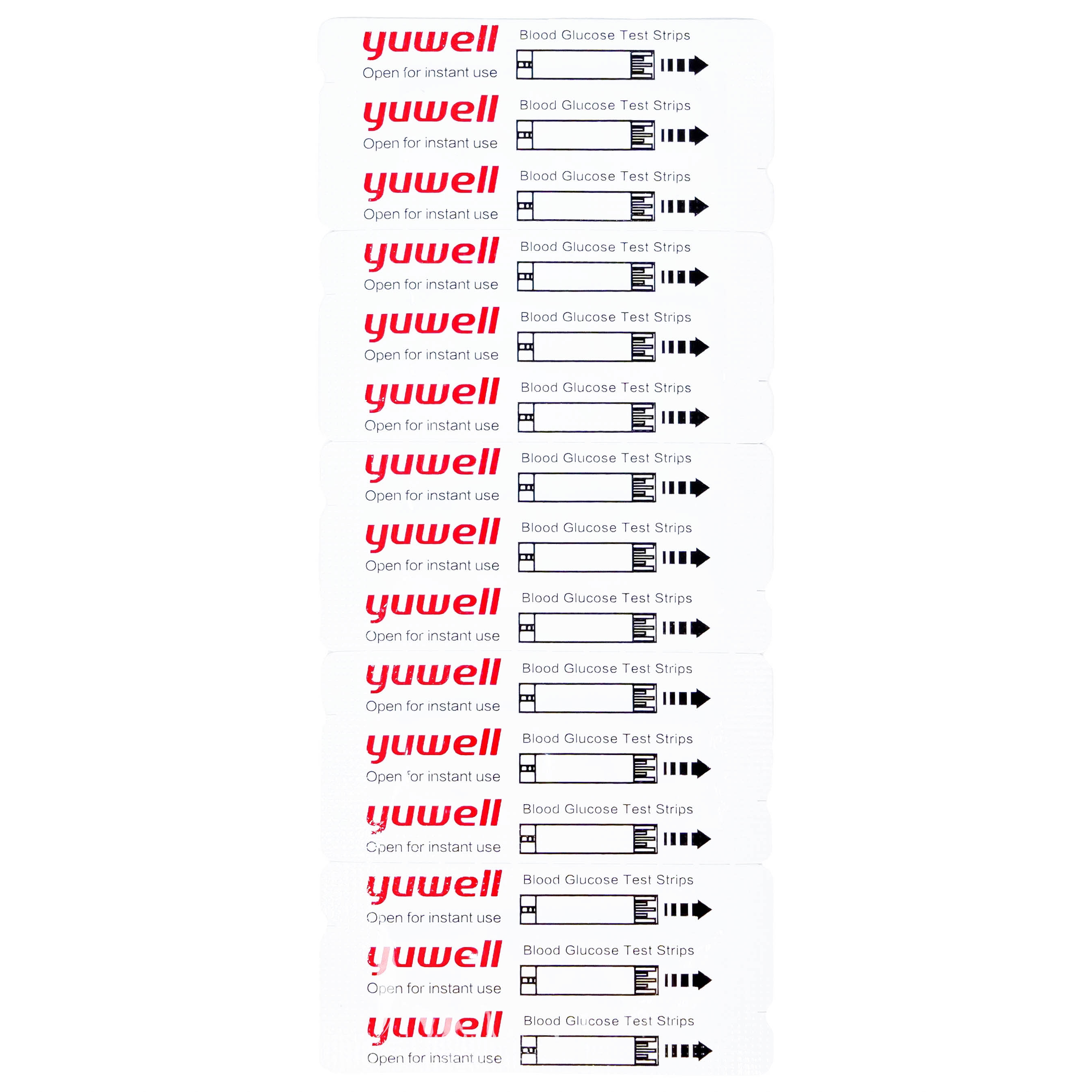 Hình ảnh Que thử đường huyết Yuwell Y330 (50 que)