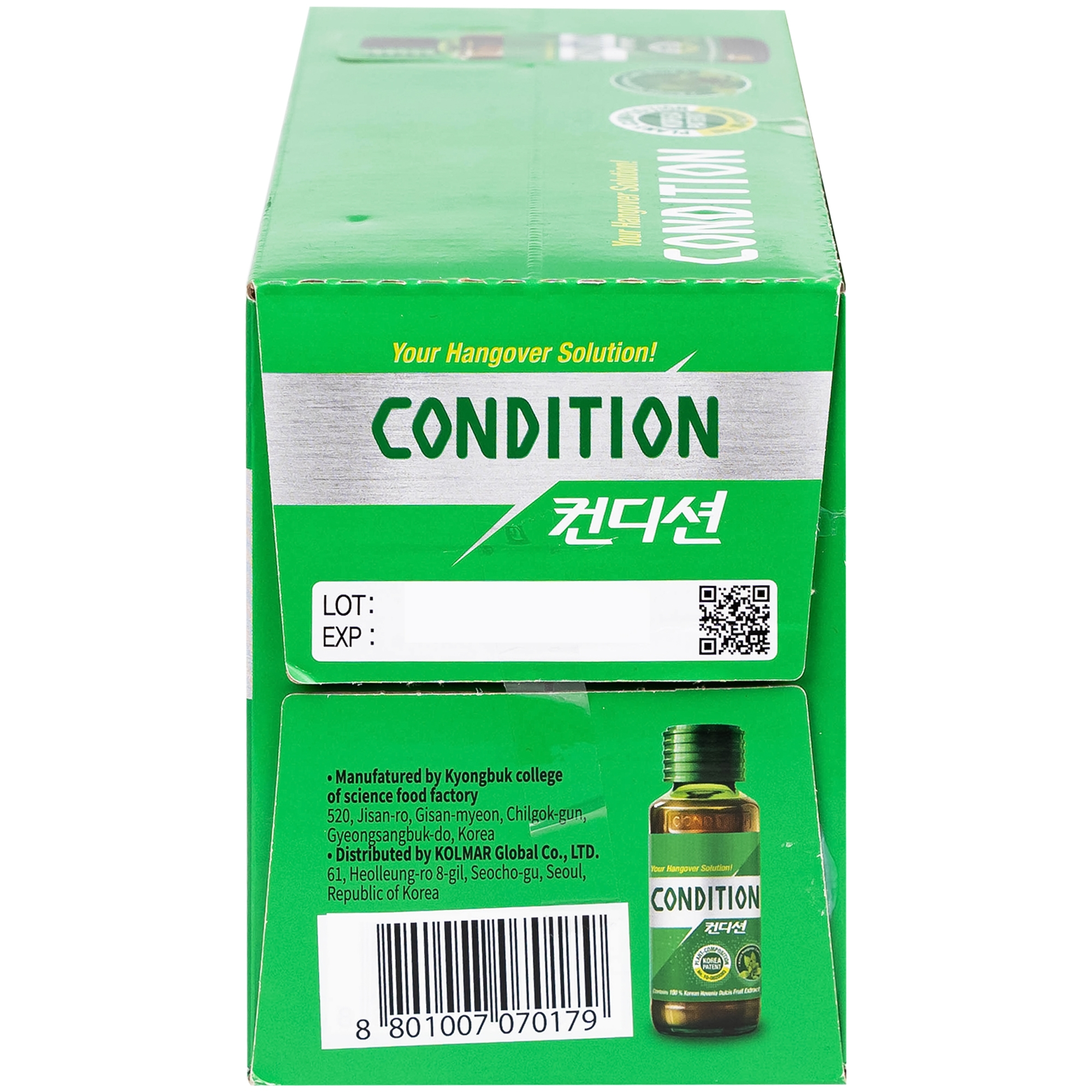 Hình ảnh Thực phẩm bảo vệ sức khỏe Condition hỗ trợ giải độc gan, giải rượu (100ml)