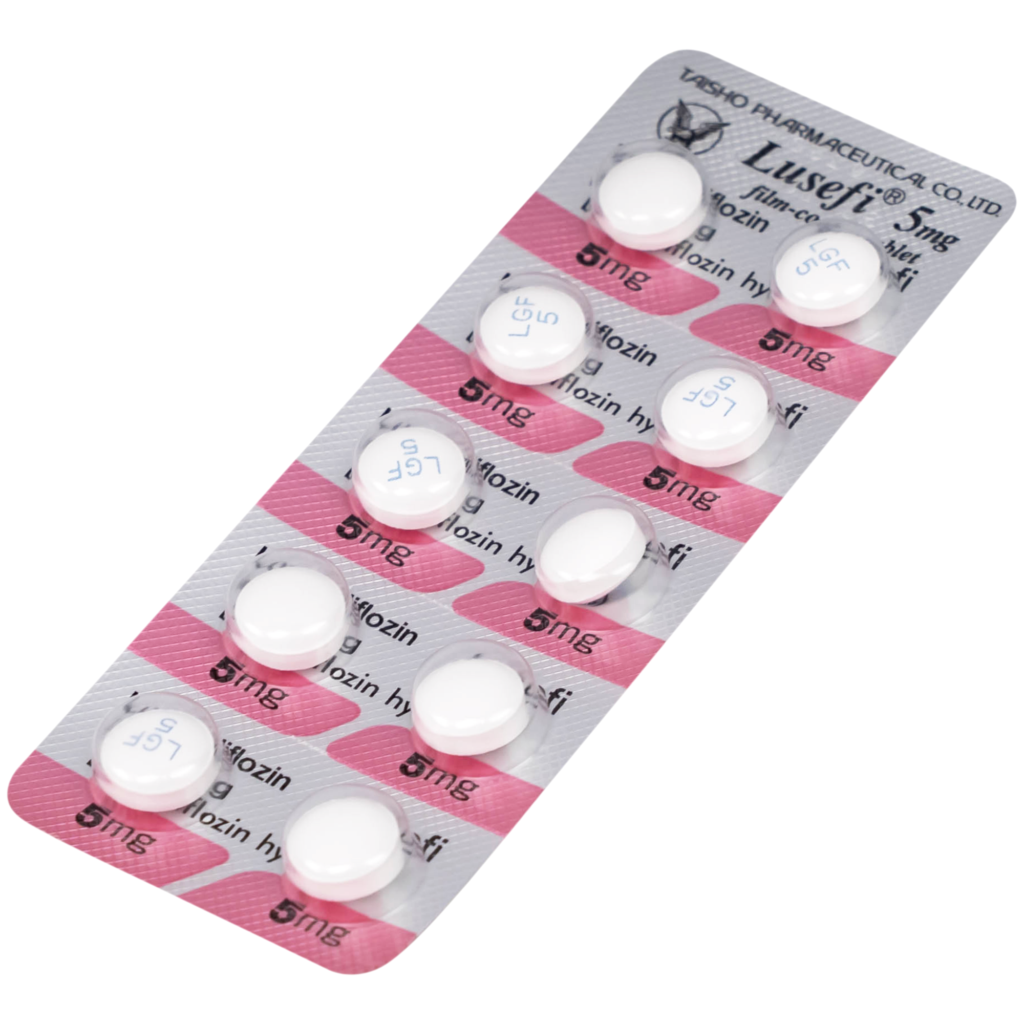 Hình ảnh Thuốc Lusefi 5mg Taisho điều trị bệnh đái tháo đường tuýp 2, cải thiện việc kiểm soát đường huyết (10 vỉ x 10 viên)