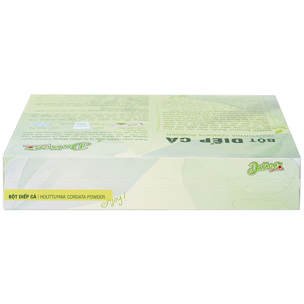 Hình ảnh Bột Diếp Cá nguyên chất Datino (3g x 15 gói)