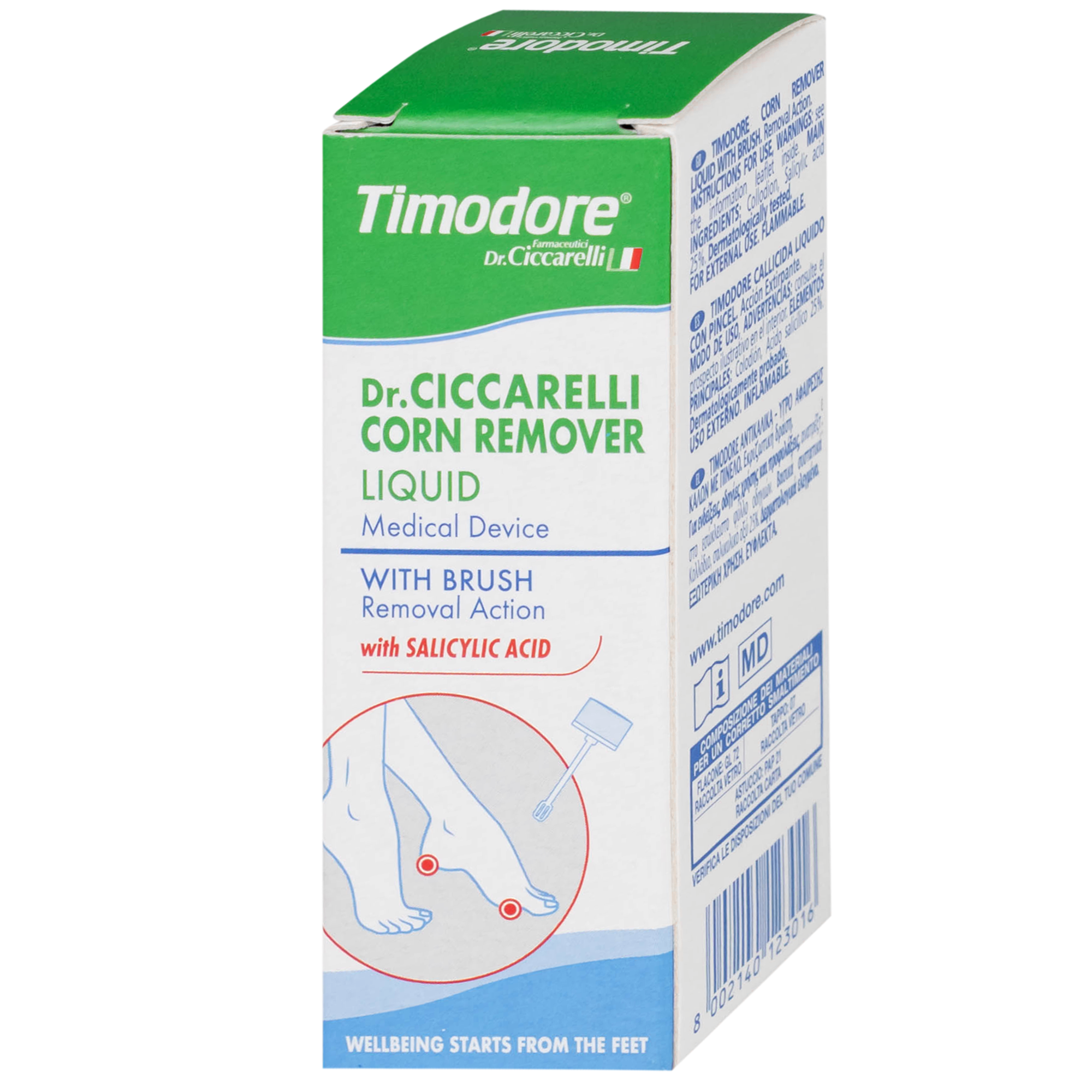 Hình ảnh Dung dịch bôi mụn cóc Timodore 12ml hỗ trợ loại bỏ mụn cóc, vết chai sần