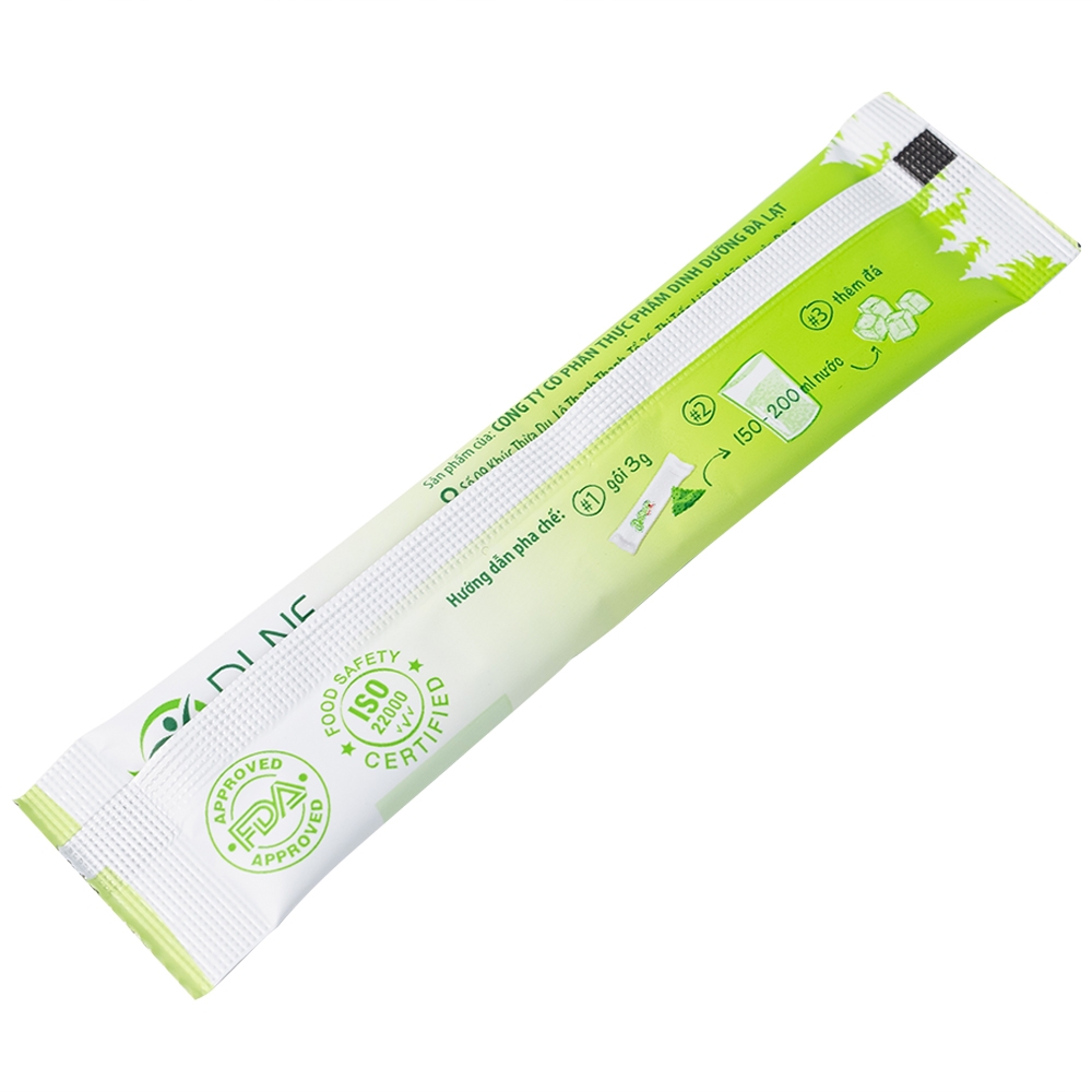 Hình ảnh Bột Cần Tây nguyên chất Datino hỗ trợ giảm cholesterol xấu trong máu (3g x 15 gói)