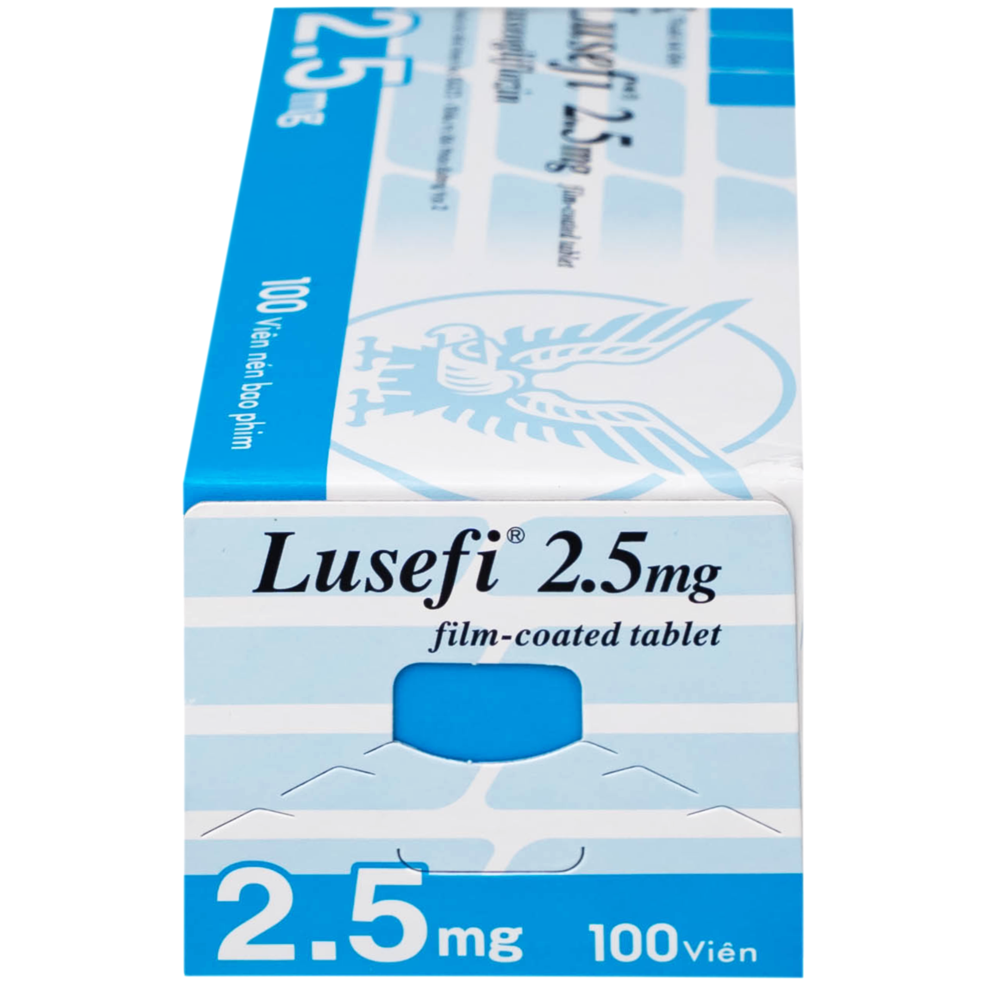Hình ảnh Thuốc Lusefi 2.5mg Taisho điều trị bệnh đái tháo đường tuýp 2 (10 vỉ x 10 viên)