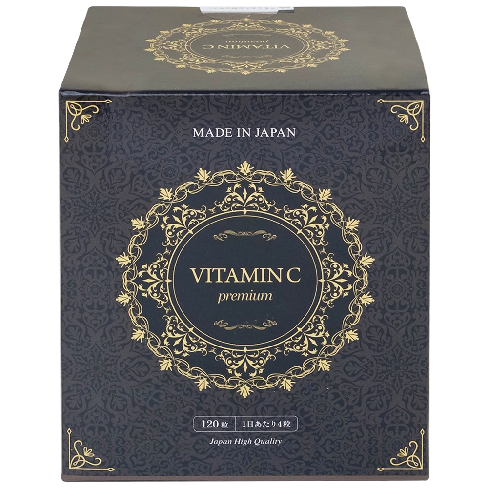 Hình ảnh Viên uống Vitamin C Premium Kenko bổ sung vitamin C, hạn chế oxy hóa, tăng đề kháng (120 viên)