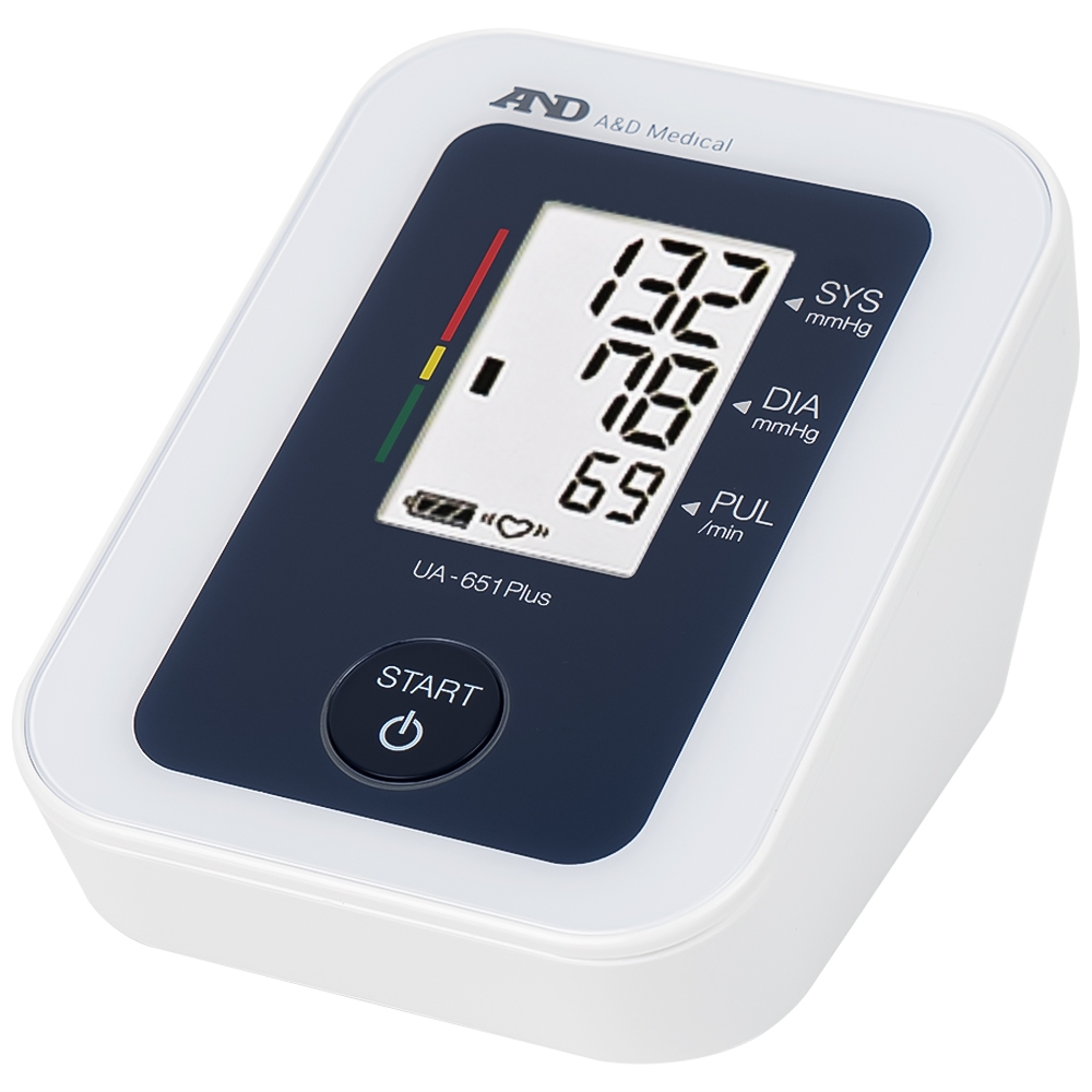 Hình ảnh Máy đo huyết áp bắp tay tự động AND UA-651 Plus hỗ trợ đo huyết áp, cảnh báo đột quỵ