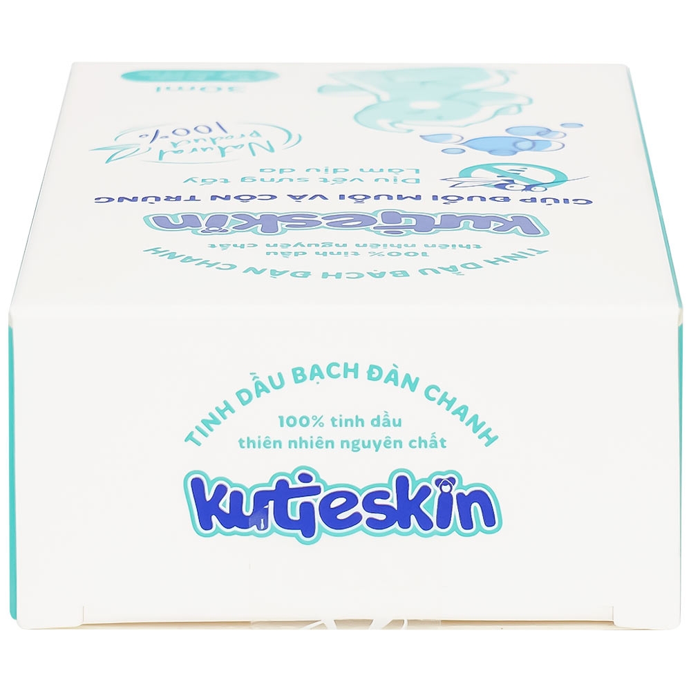 Hình ảnh Tinh dầu bạch đàn chanh Kutieskin giúp đuổi muỗi và côn trùng dịu vết sưng tấy, làm dịu da (30ml)