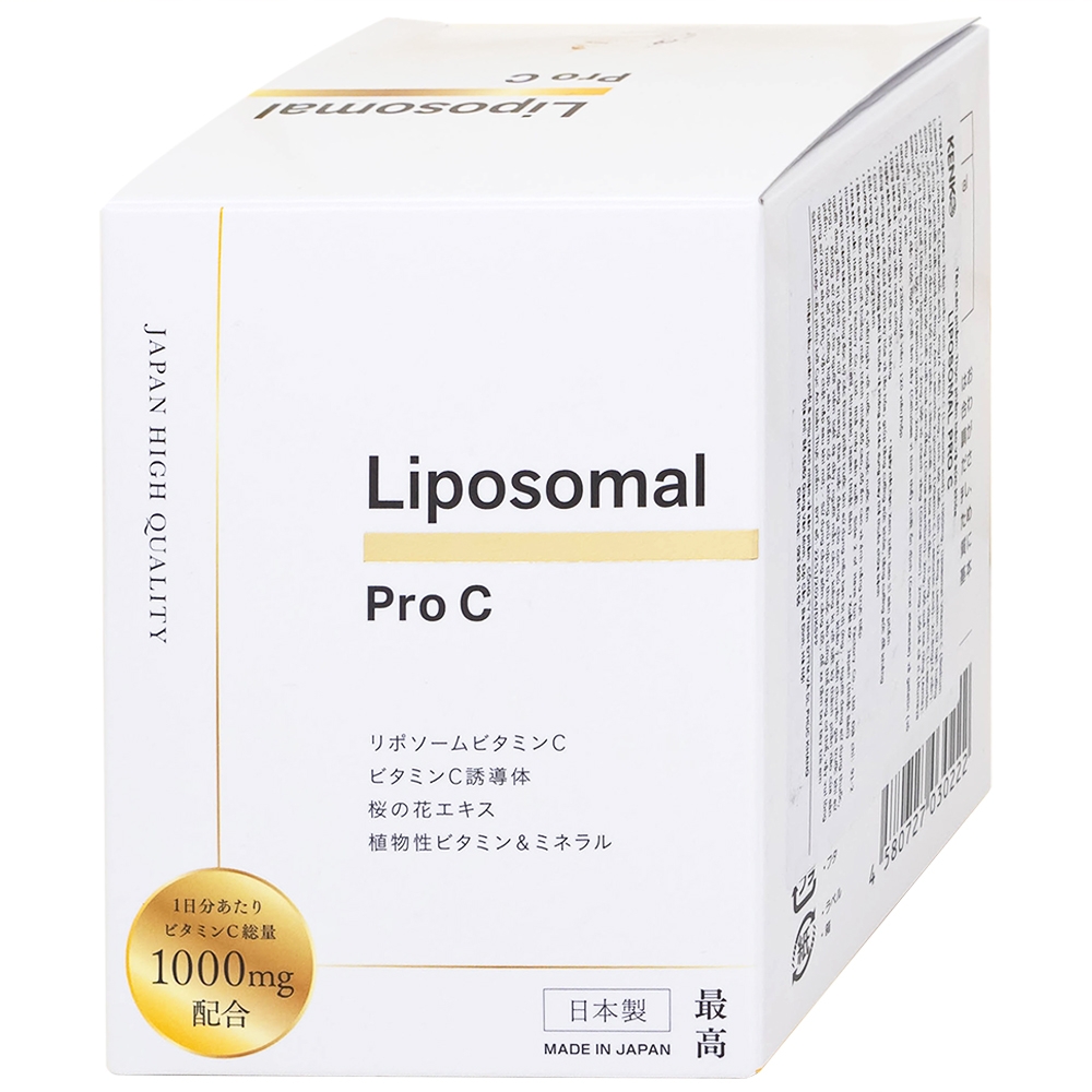 Hình ảnh Viên uống Liposomal Pro C Kenko giúp tăng cường đề kháng, hạn chế oxy hóa và lão hóa (120 viên)