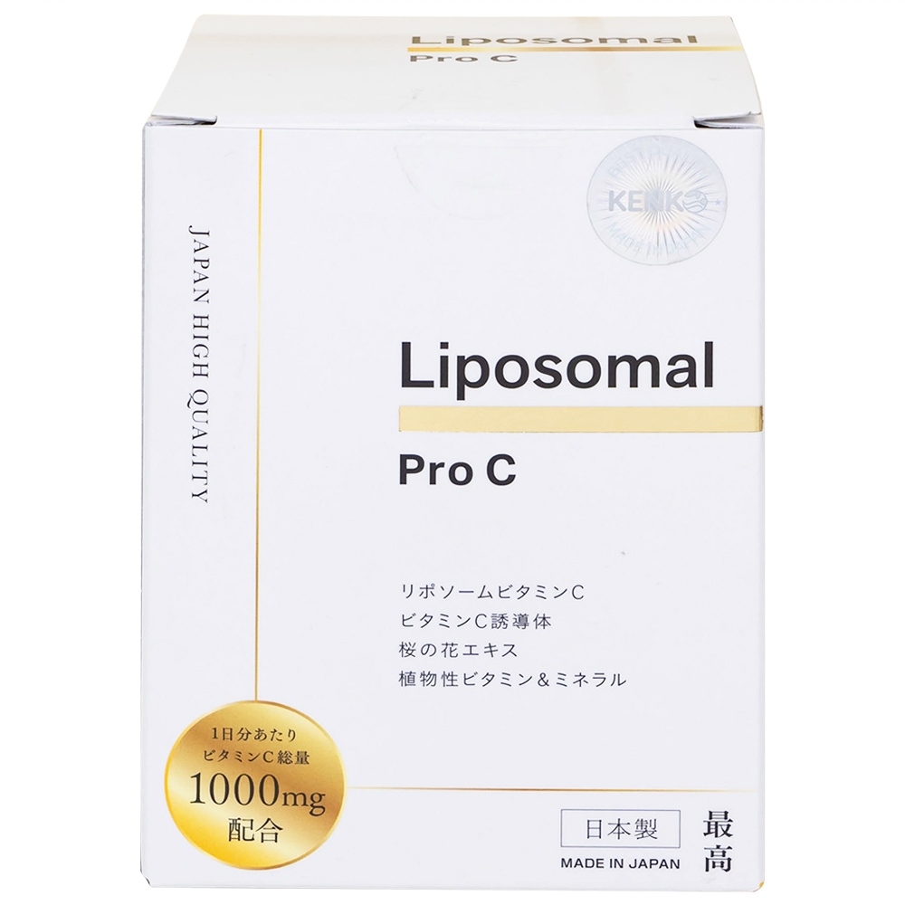 Hình ảnh Viên uống Liposomal Pro C Kenko giúp tăng cường đề kháng, hạn chế oxy hóa và lão hóa (120 viên)