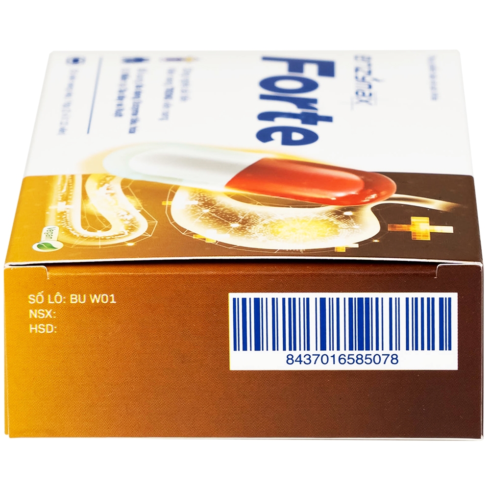 Hình ảnh Viên nang Enzymax Forte MHD hỗ trợ tăng cường tiêu hóa, giảm chứng đầy bụng khó tiêu (2 vỉ x 10 viên)