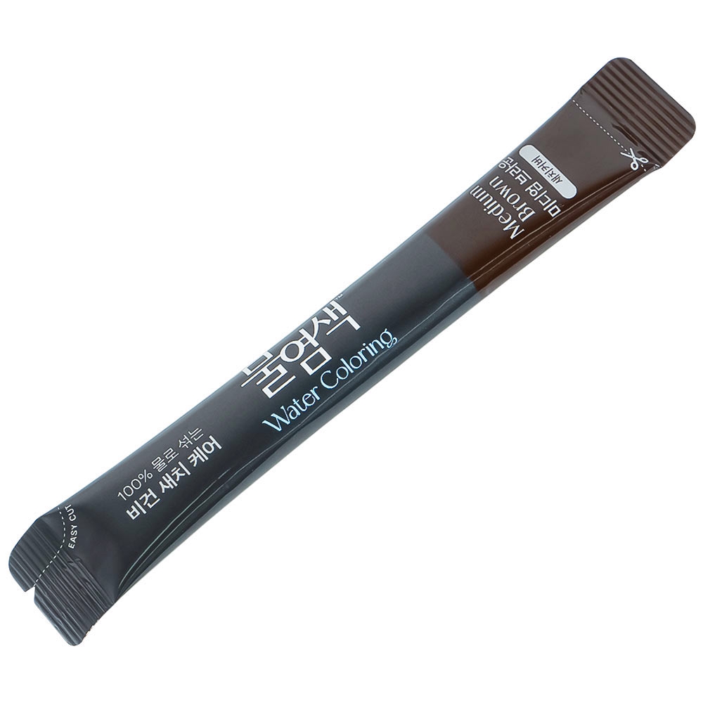 Hình ảnh Nước nhuộm phủ bạc - nâu hạt dẻ Seedbee Water Coloring Medium Brown Nbiyan (30g)