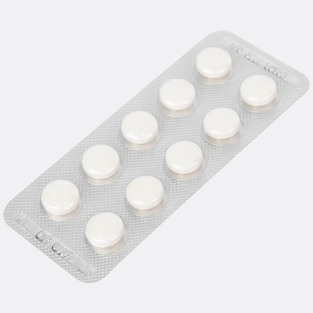 Hình ảnh Thuốc Kalium Chloratum Biomedica dùng trong phòng và điều trị một số trường hợp thiếu kali (10 vỉ x 10 viên)