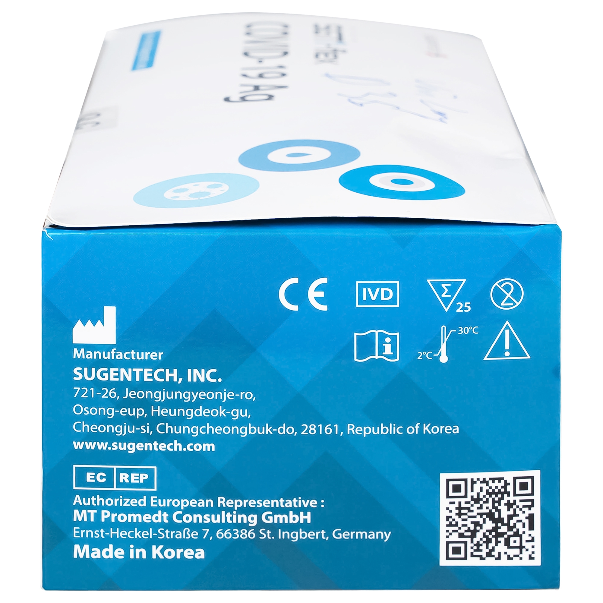 Hình ảnh Kit test Covid Sgti-flex - korea khay thử xét nghiệm kháng nguyên Sars Cov-2 (25 kit)