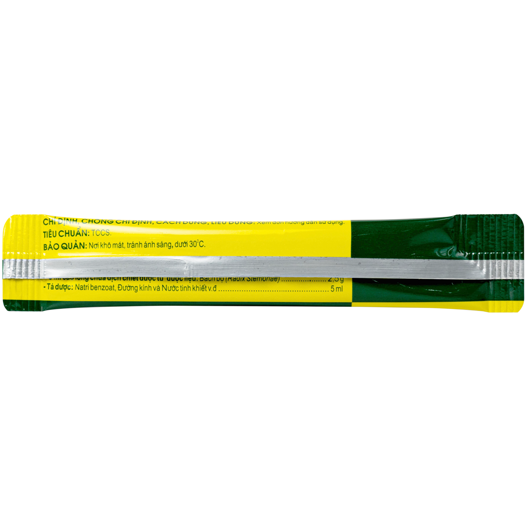 Hình ảnh Siro Thuốc ho Bách Hộ Điều trị ho dai dẳng lâu ngày, ho gà, viêm phế quản (20 gói x 5ml)