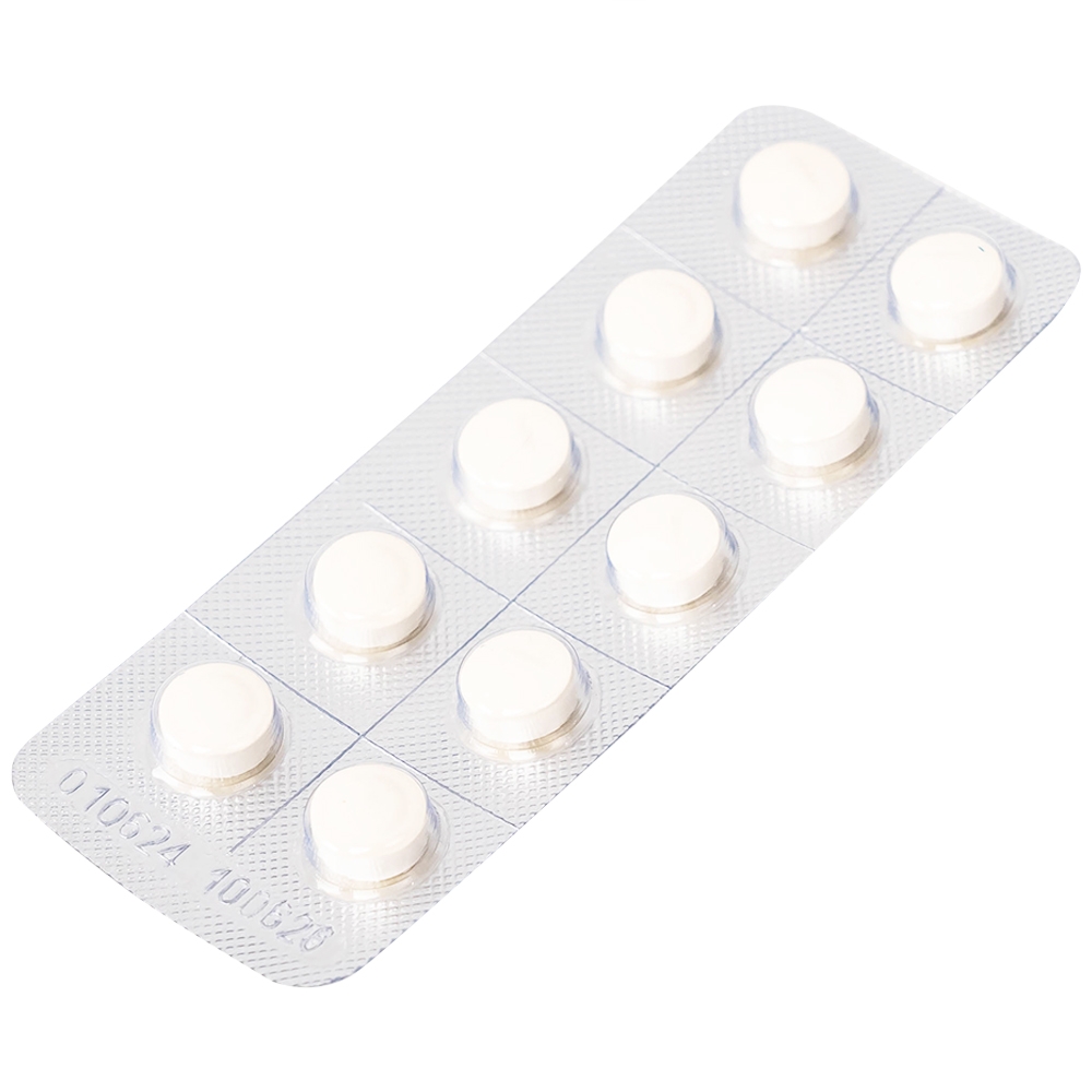 Hình ảnh Thuốc Rebamipid 100 DHG điều trị loét dạ dày (5 vỉ x 10 viên)