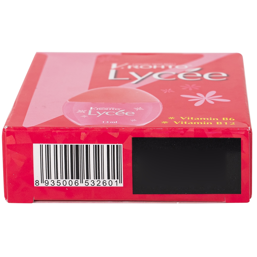 Hình ảnh Thuốc nhỏ mắt V.Rohto Lycée 13ml điều trị đỏ mắt, ngứa mắt, mỏi mắt