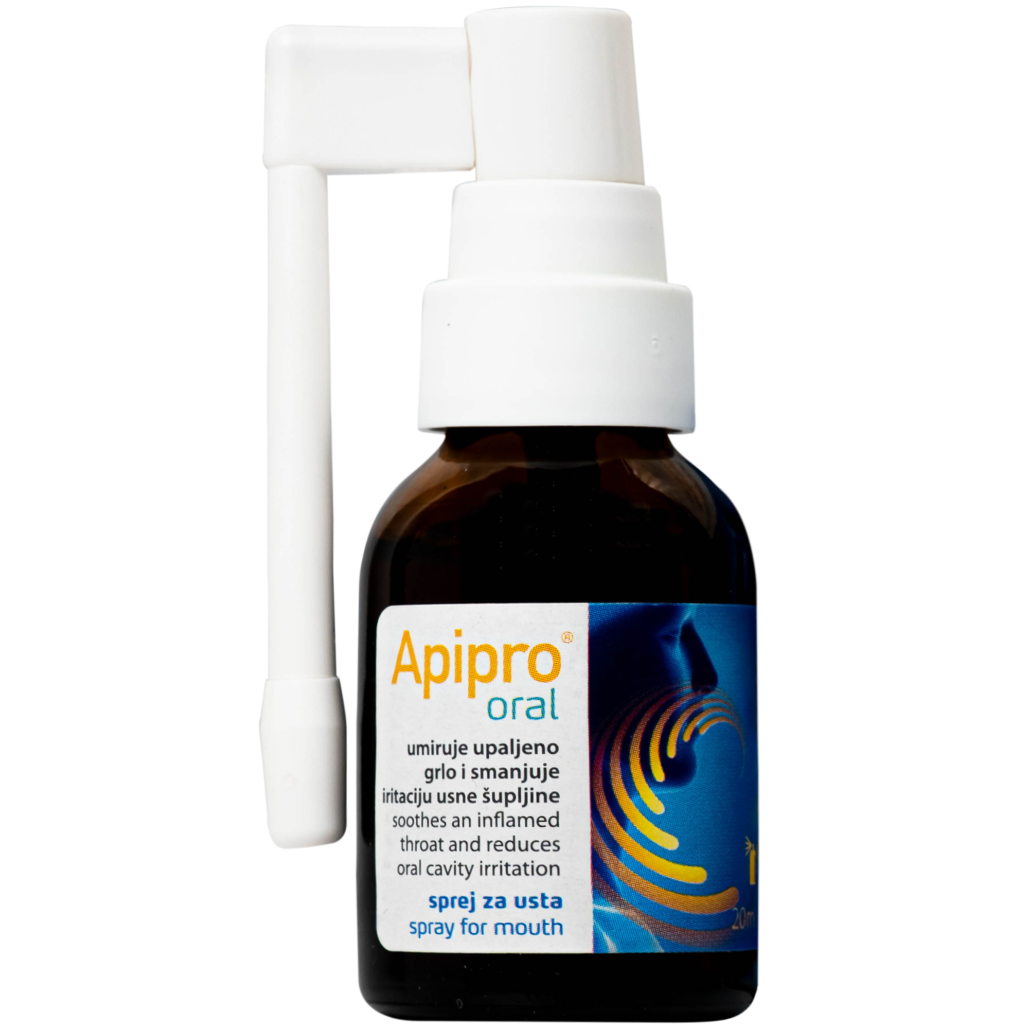 Hình ảnh Xịt Họng Apipro Oral 20Ml Làm Dịu Viêm Họng, Giảm Kích Ứng Do Cảm Cúm