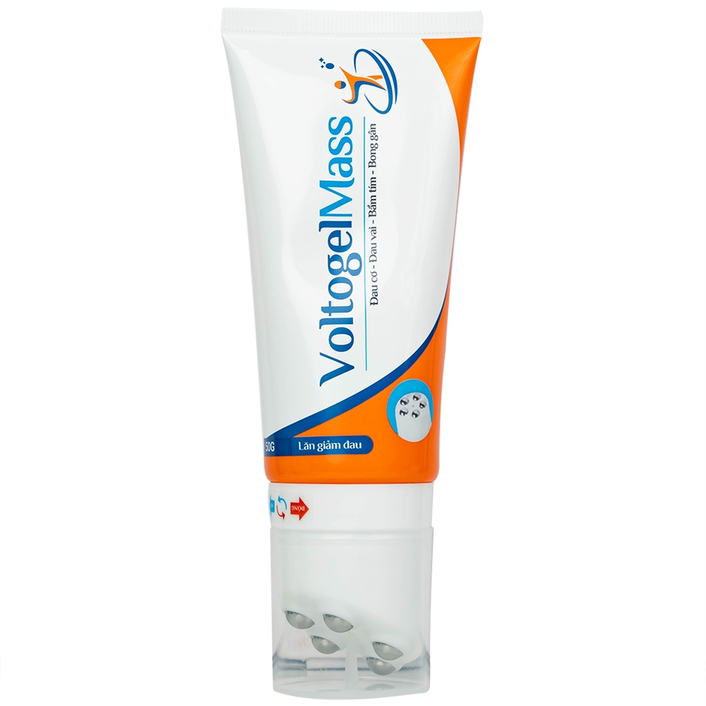 Hình ảnh Gel Voltogel Mass giảm đau cơ, đau vai, bầm tím, bong gân (50g)