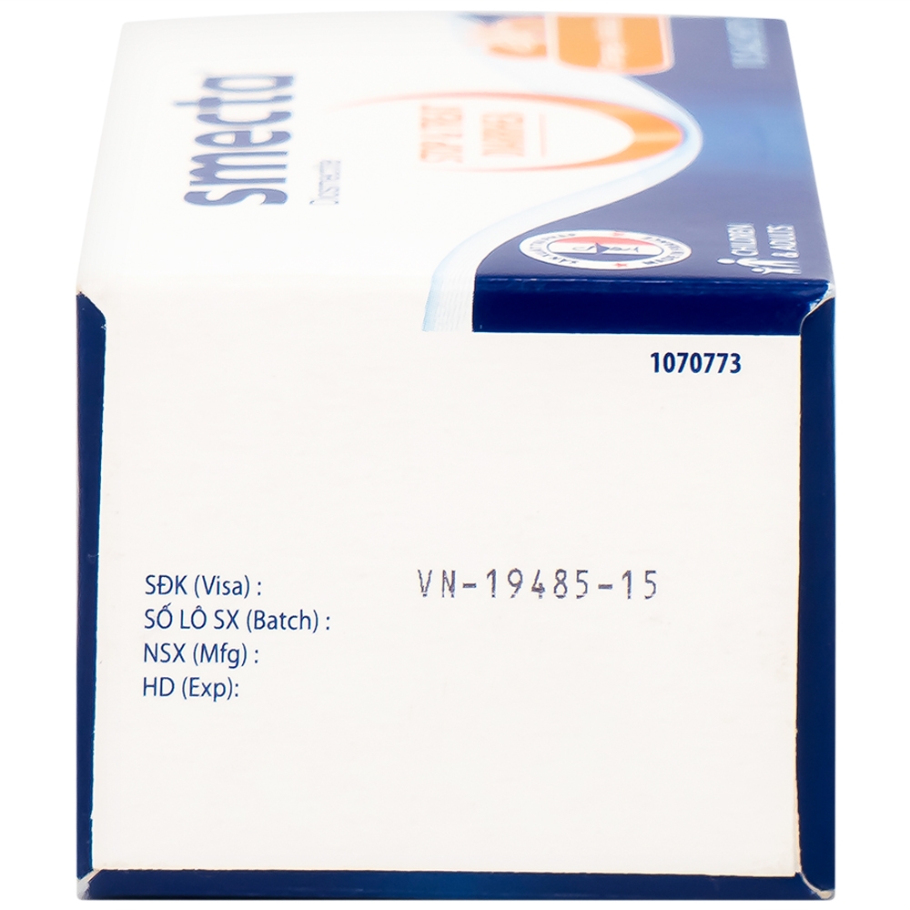 Hình ảnh Thuốc bột Smecta Beaufour Ipsen hương cam & vani điều trị tiêu chảy, bảo vệ niêm mạc tiêu hoá (10 gói)
