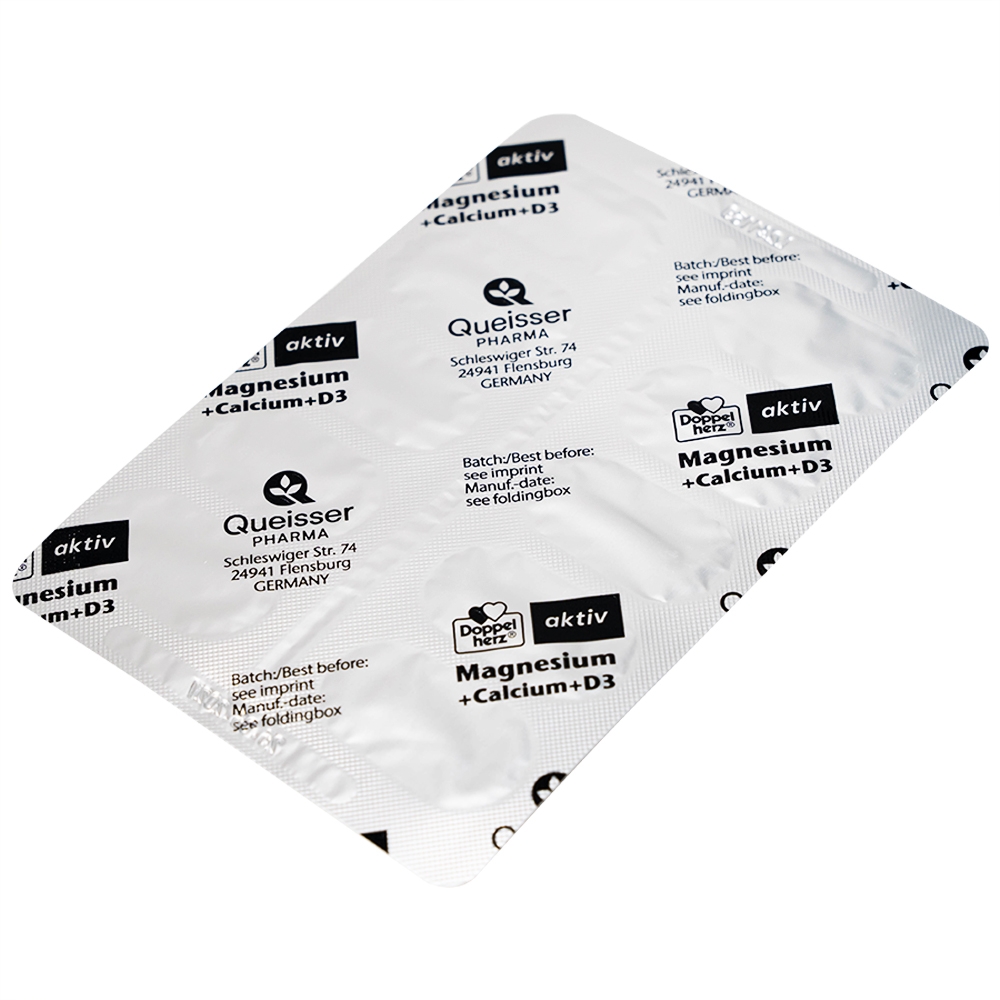 Hình ảnh Viên uống Magnesium+Calcium+D3 Doppelherz Aktiv hỗ trợ cơ và xương khỏe mạnh (3 vỉ x 10 viên)