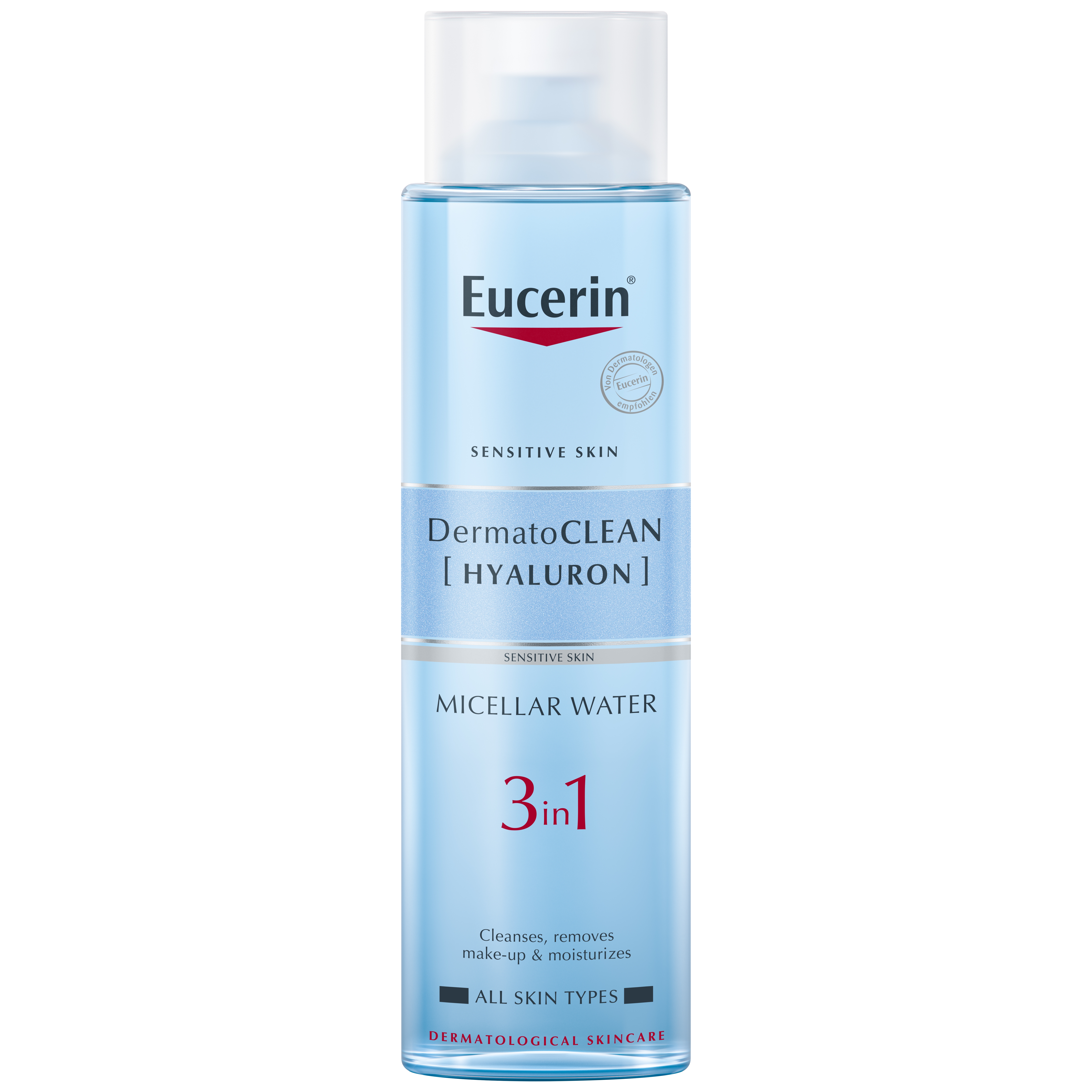 Hình ảnh Nước tẩy trang Eucerin Dermato Clean Micellar 3 in 1 dành cho da nhạy cảm (400ml)