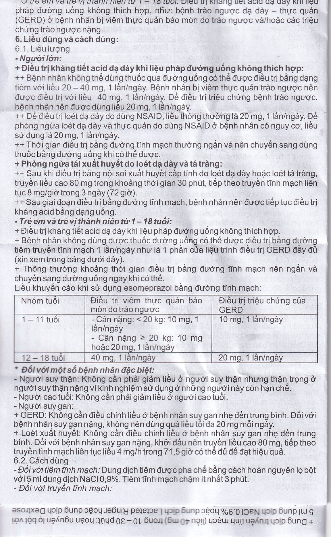 Hình ảnh Thuốc Esogas 40mg Bidiphar điều trị kháng tiết acid dạ dày (1 lọ + 1 ống 5ml)