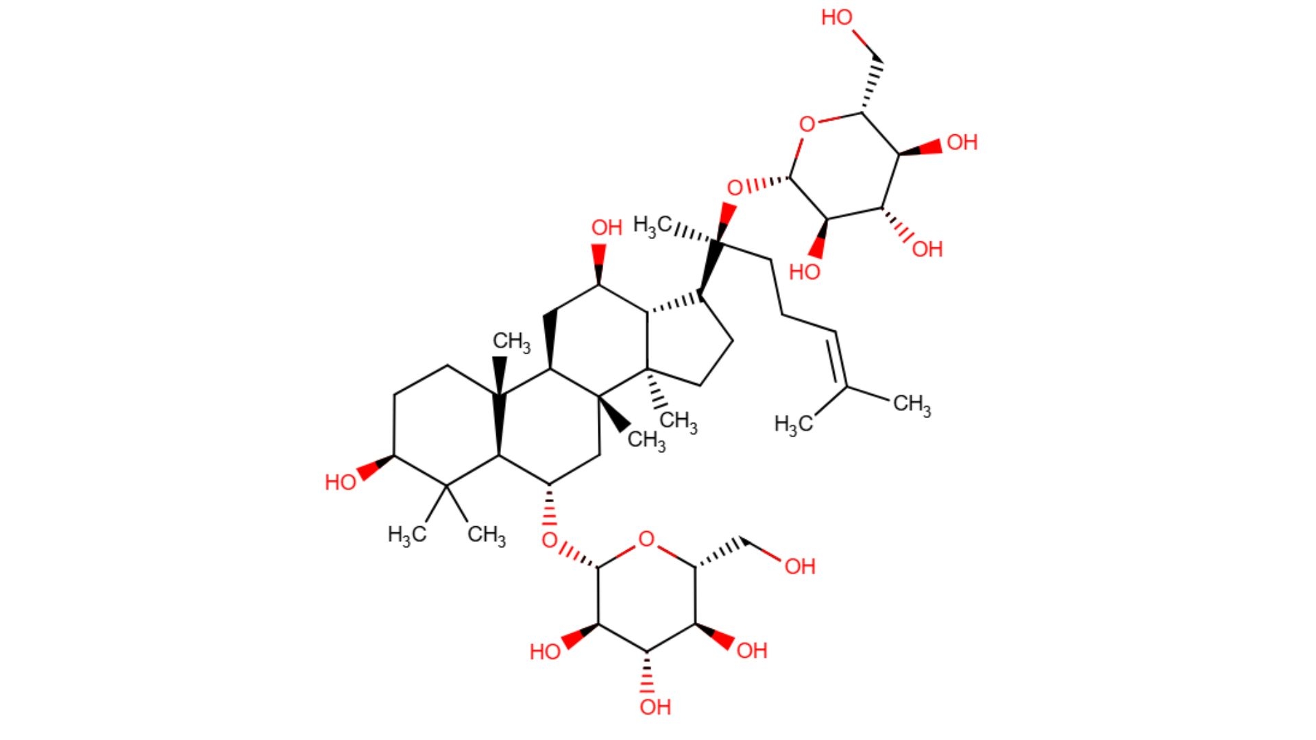 Hình ảnh Ginsenoside Rg1