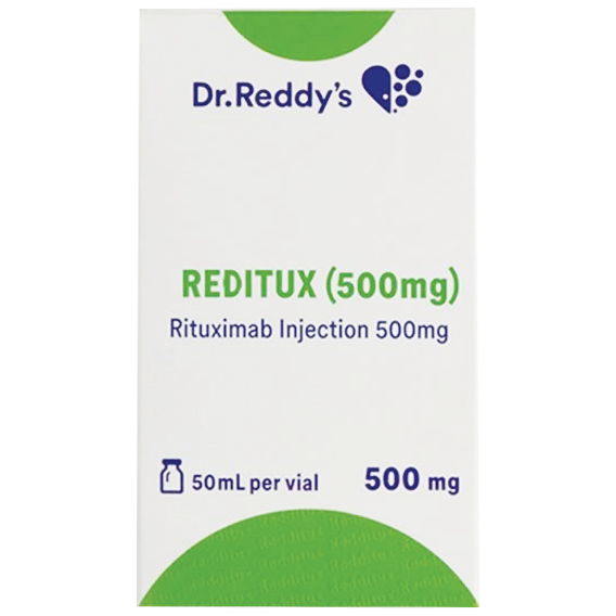 Hình ảnh Thuốc redditux 500mg điều trị u lymhpo, bạch cầu mạn (50ml)