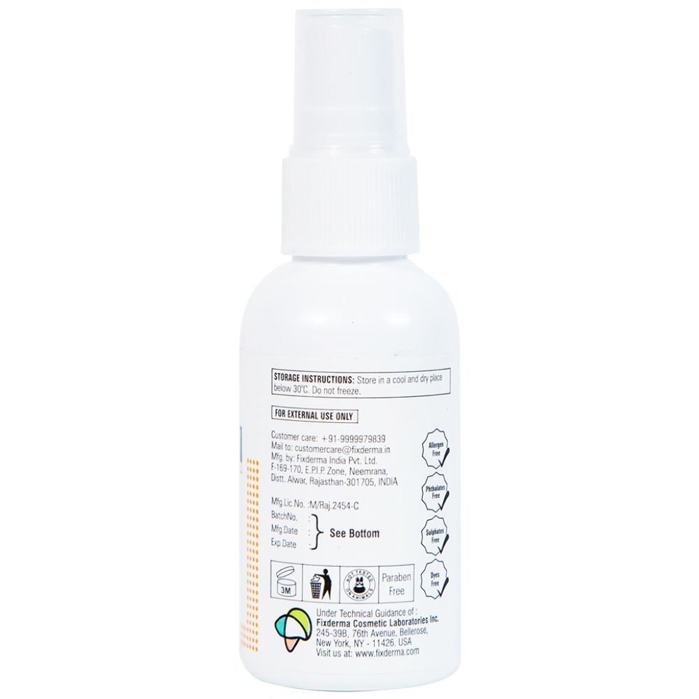 Hình ảnh Xịt trị mụn Fixderma Salyzap for Body Acne Body Spray làm thông thoáng lỗ chân lông (50ml)