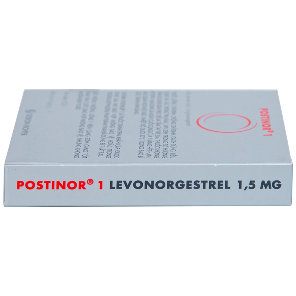Hình ảnh Thuốc Postinor 1 Gedeon dùng tránh thai khẩn cấp trong vòng 72 giờ sau giao hợp (1 viên)