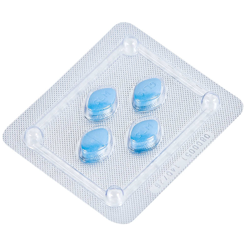 Hình ảnh Thuốc Daygra 50 Abbott điều trị rối loạn cương dương (4 viên)