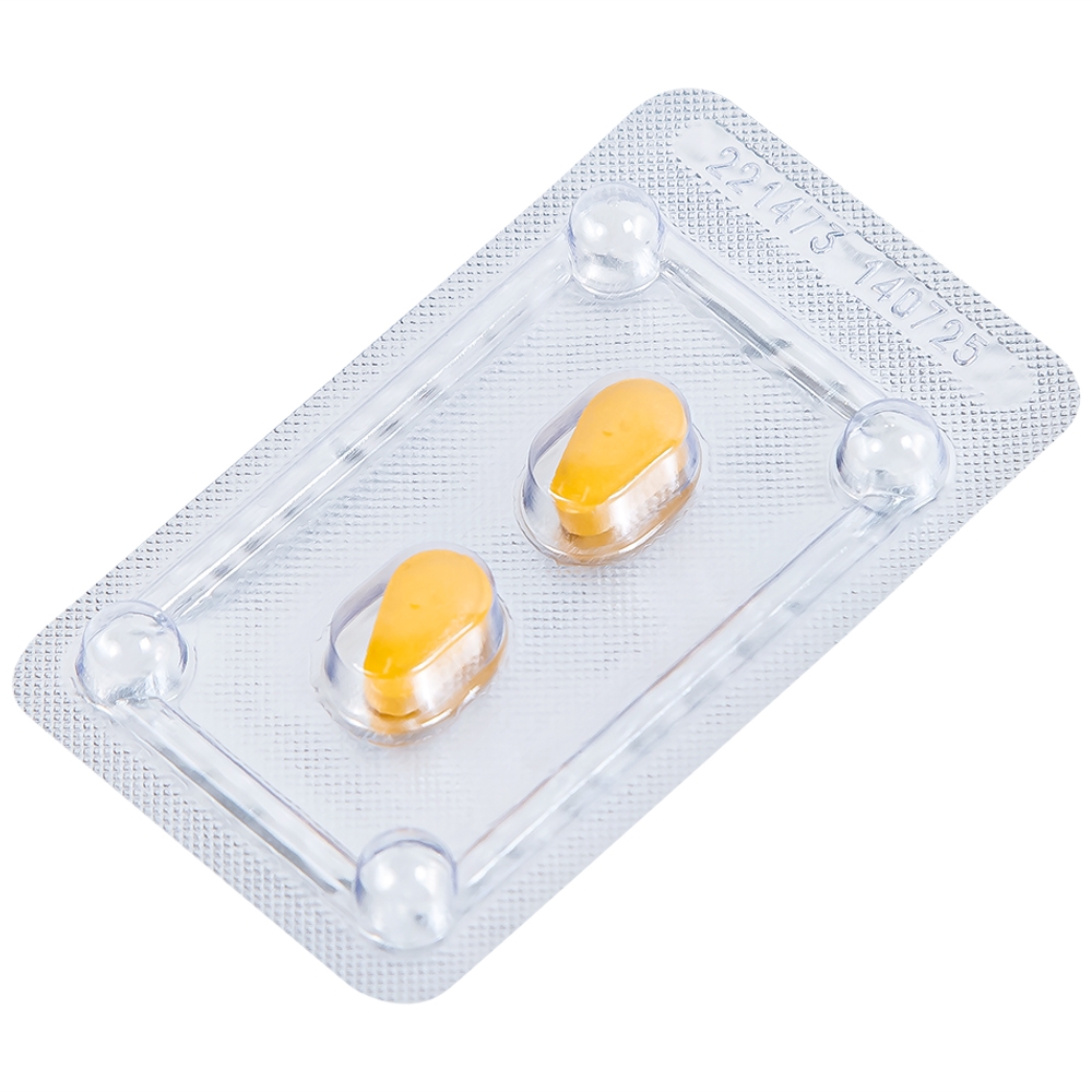 Hình ảnh Thuốc Casilas-20 Davipharm điều trị rối loạn cương dương (2 vỉ x 2 viên)