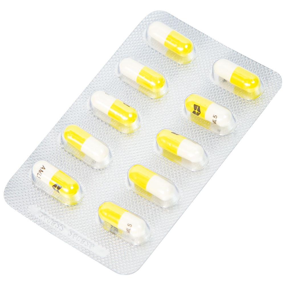 Hình ảnh Thuốc Stadovas 5 CAP Stella điều trị tăng huyết áp, đau thắt ngực mạn tính ổn định (3 vỉ x 10 viên)