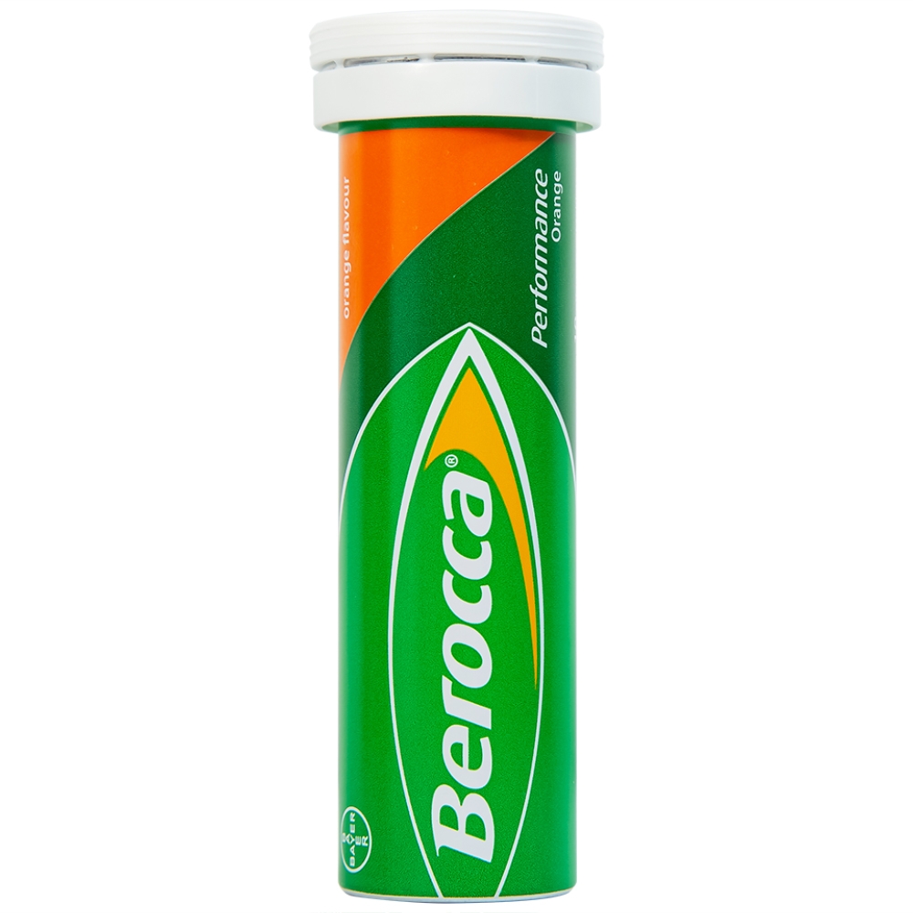 Hình ảnh Viên sủi Berocca Bayer bổ sung vitamin và khoáng chất (10 viên)