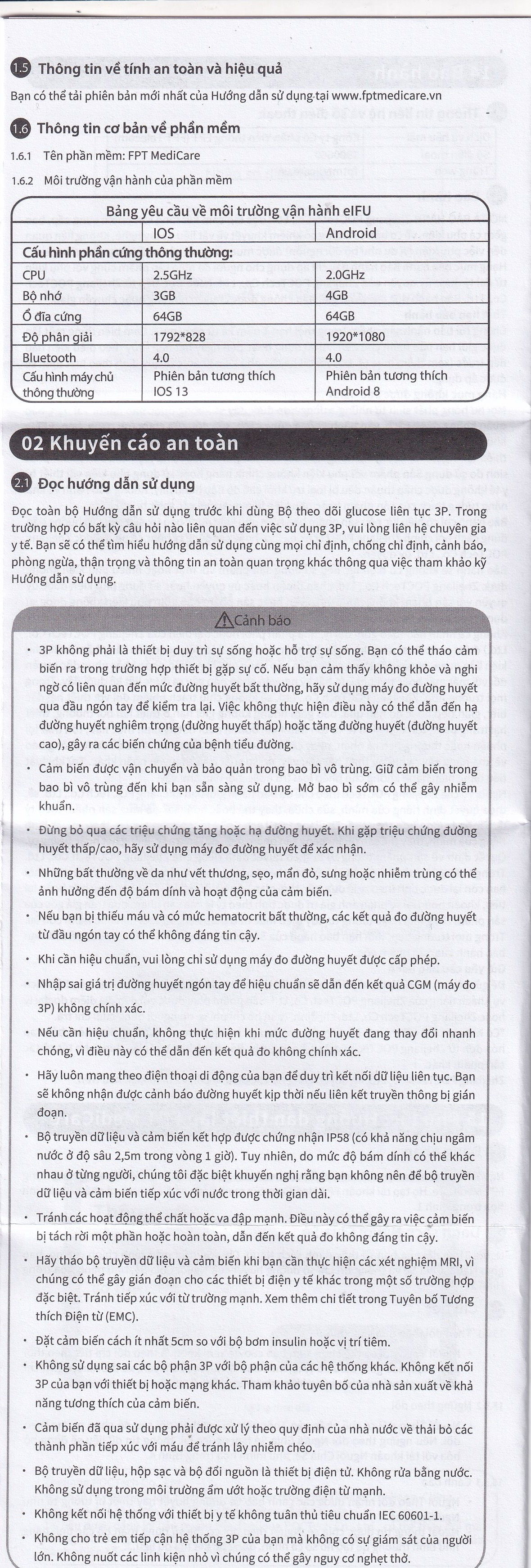 Hình ảnh Bộ cảm biến máy đo đường huyết liên tục 3P cho bệnh nhân mắc bệnh tiểu đường