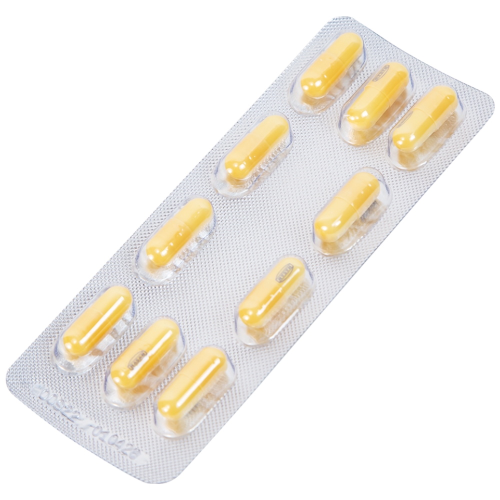 Hình ảnh Thuốc Gabahasan 300 Hasan điều trị hỗ trợ trong động kinh cục bộ, đau viêm dây thần kinh ngoại biên (3 vỉ x 10 viên)