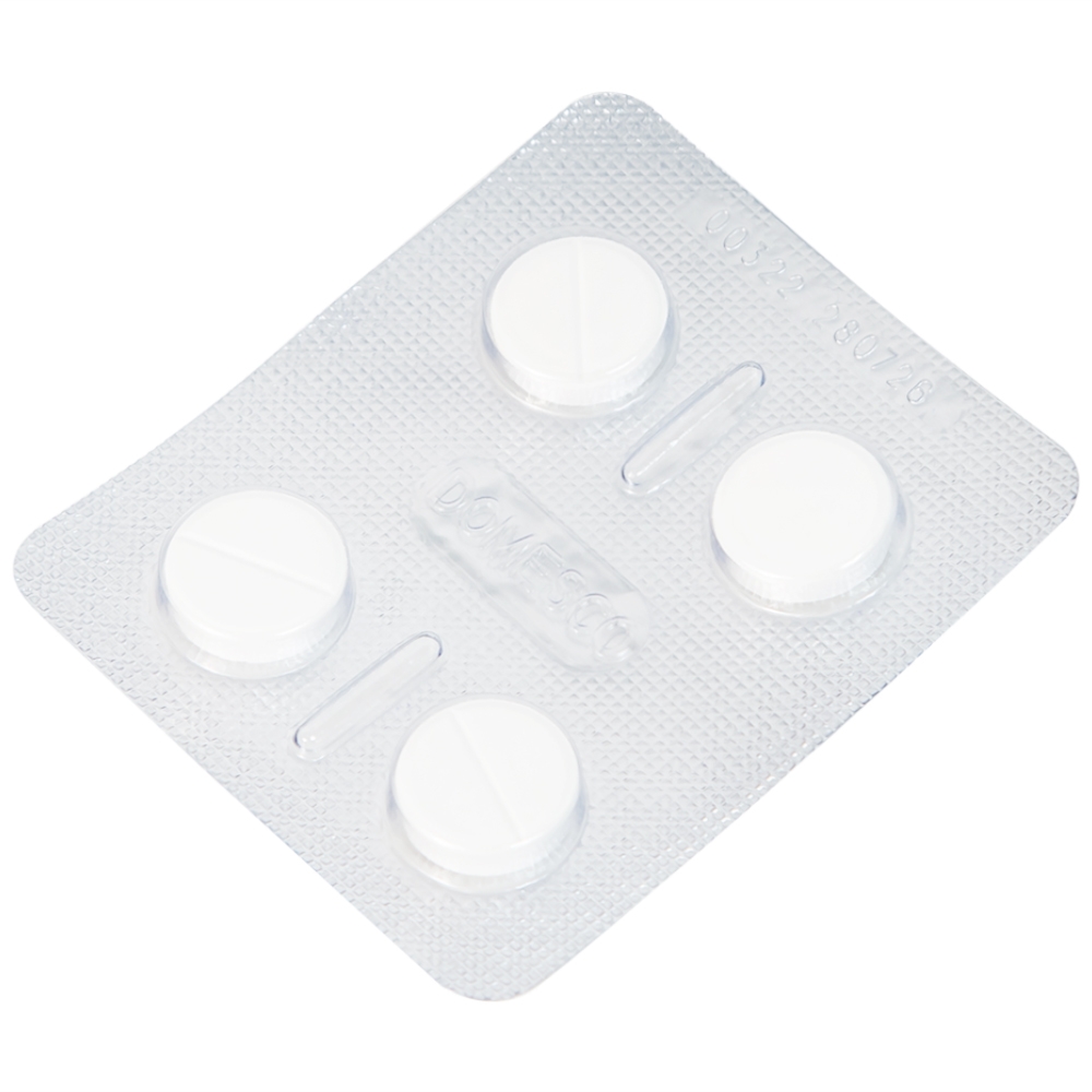 Hình ảnh Thuốc Tinidazol 500mg Domesco dự phòng nhiễm khuẩn sau phẫu thuật (1 vỉ x 4 viên)