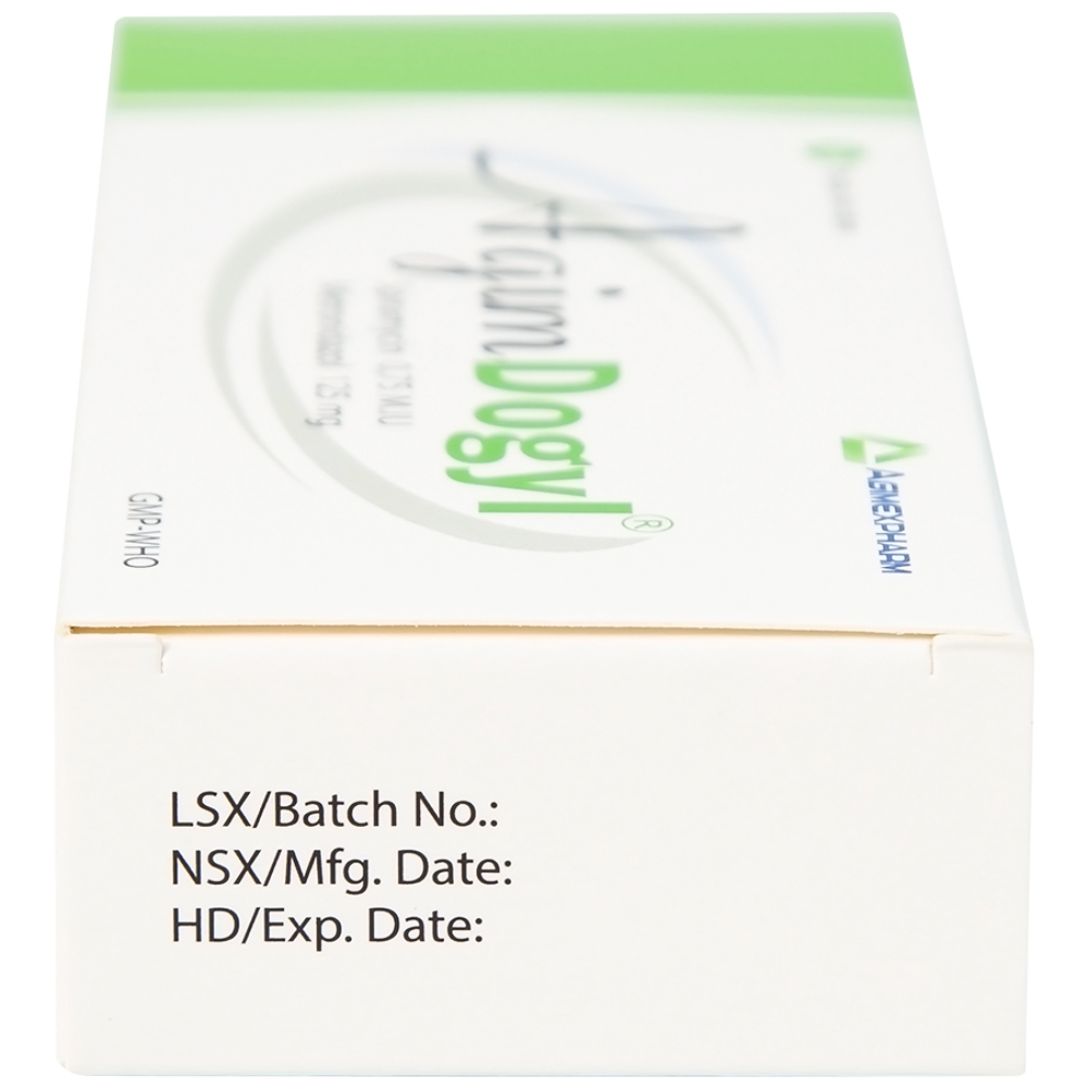Hình ảnh Thuốc Agimdogyl Agimexpharm điều trị nhiễm trùng răng miệng cấp tính, mạn tính (2 vỉ x 10 viên)