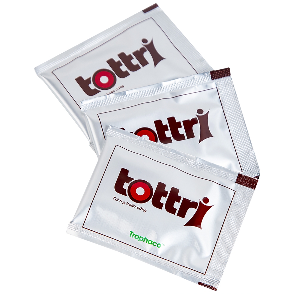 Hình ảnh Thuốc Tottri Traphaco điều trị chảy máu khi đại tiện, đau rát (15 túi x 5g)