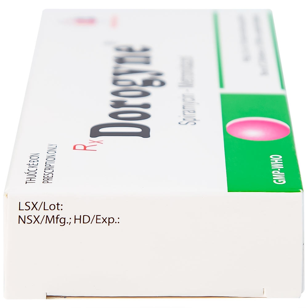 Hình ảnh Thuốc Dorogyne Domesco điều trị các bệnh nhiễm khuẩn răng miệng cấp và mạn tính (2 vỉ x 10 viên)